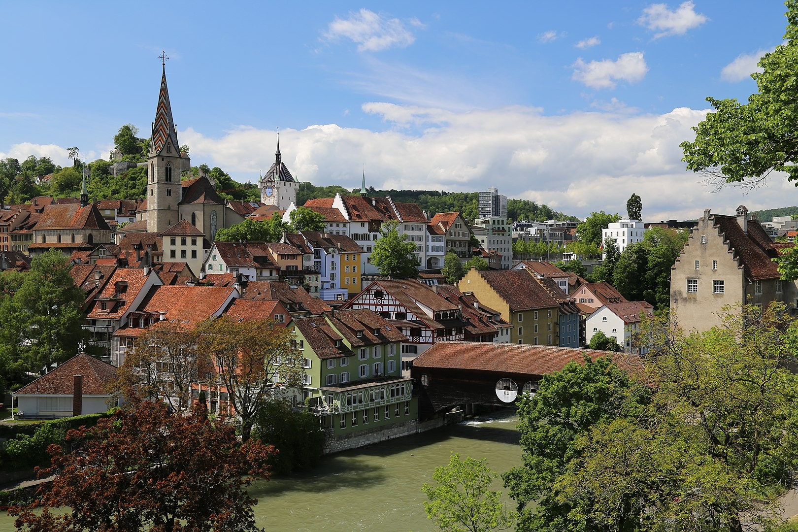 Altstadt Baden Kanton Aargau