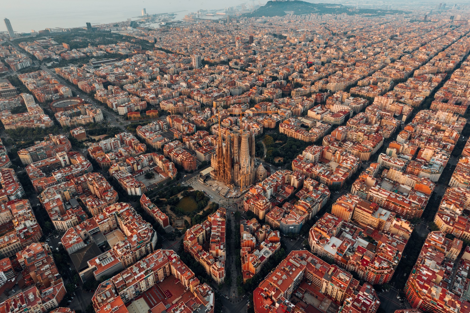 Lufbild Barcelona