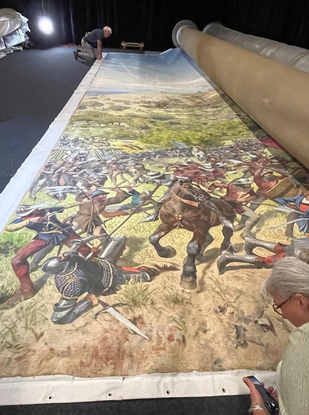 Analyse Panoramagemälde der Schlacht bei Murten