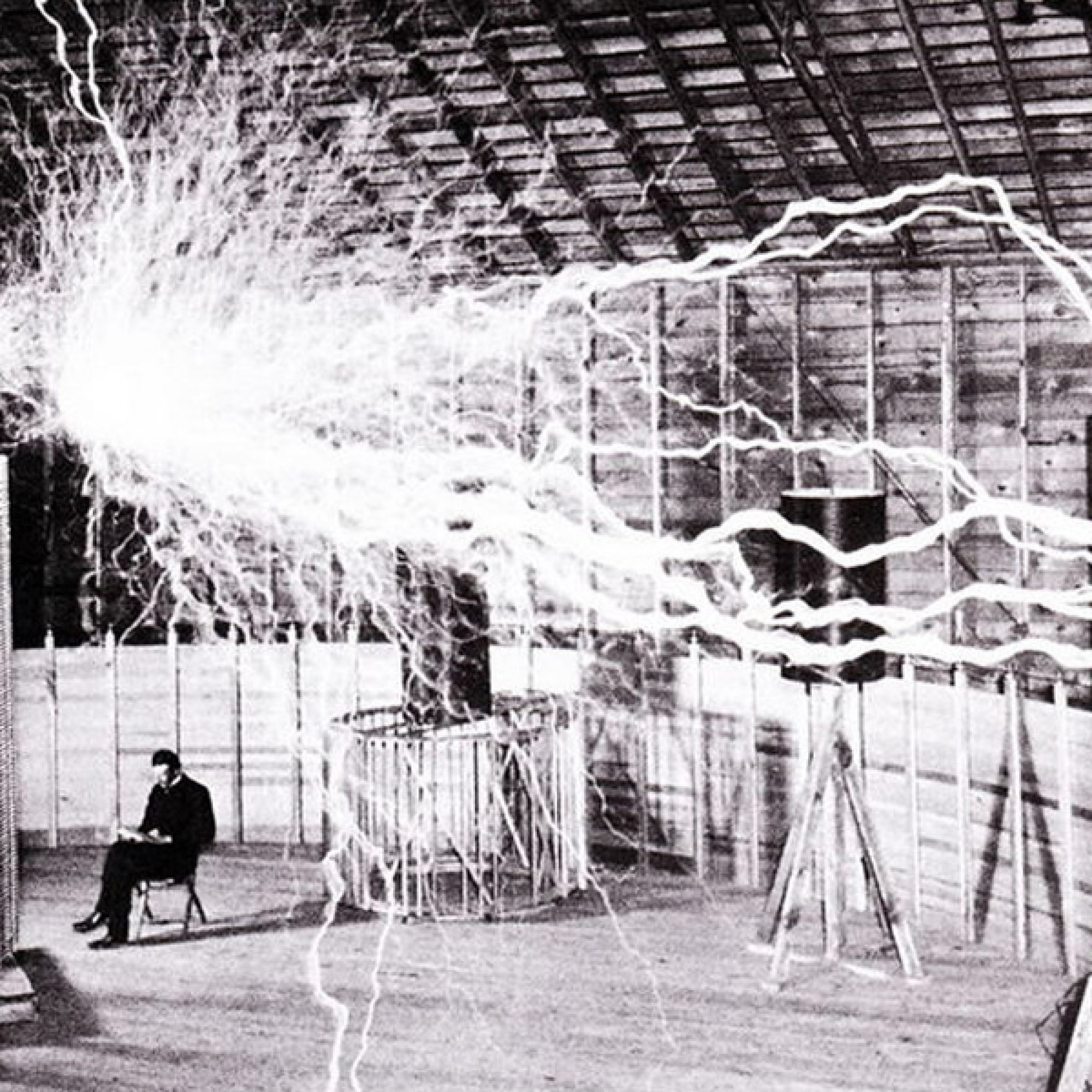 Nikola Tesla in Colorado. (Bild: wikimedia, CC)