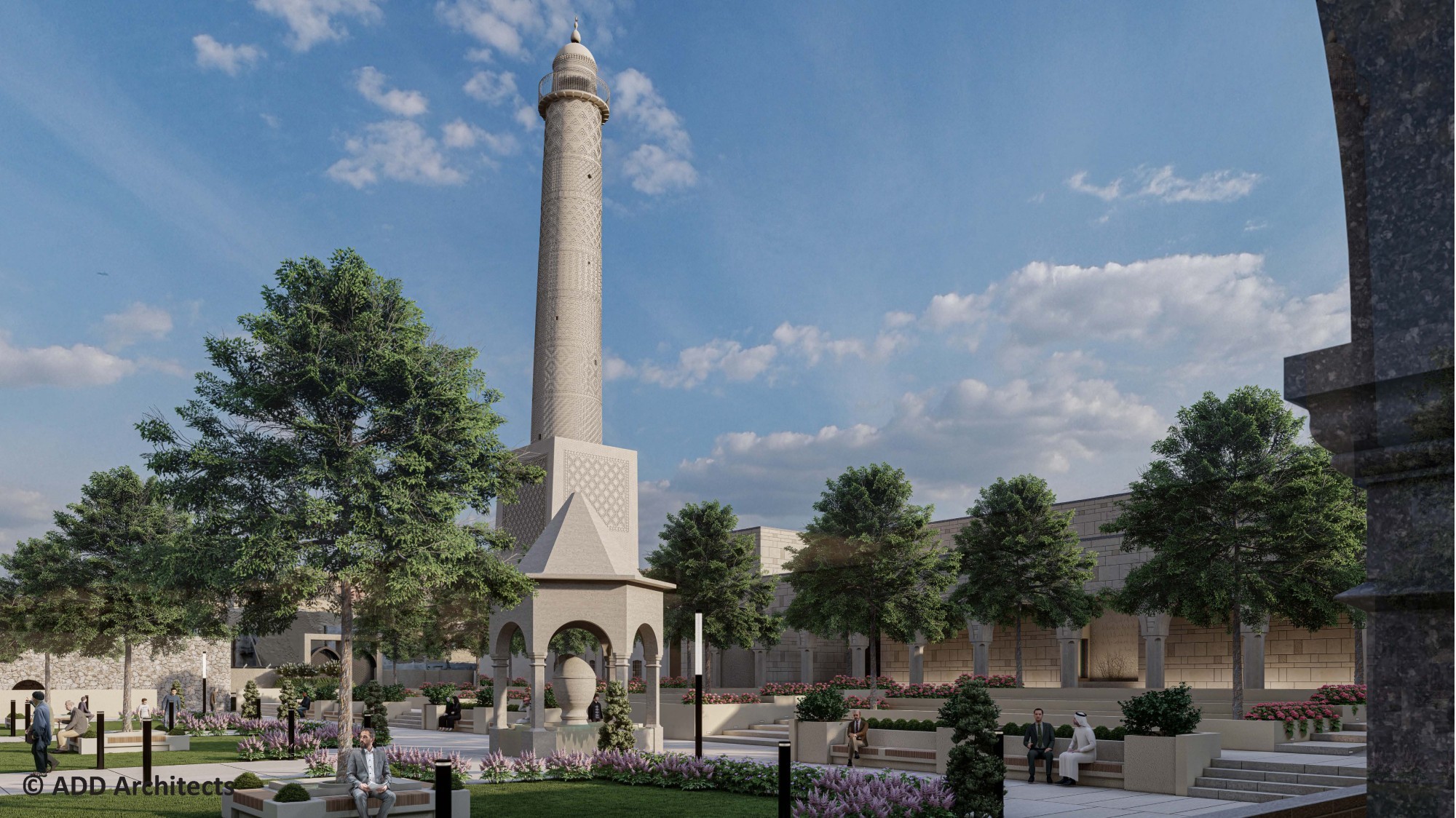 An-Nuri-Moschee (Visualisierung)
