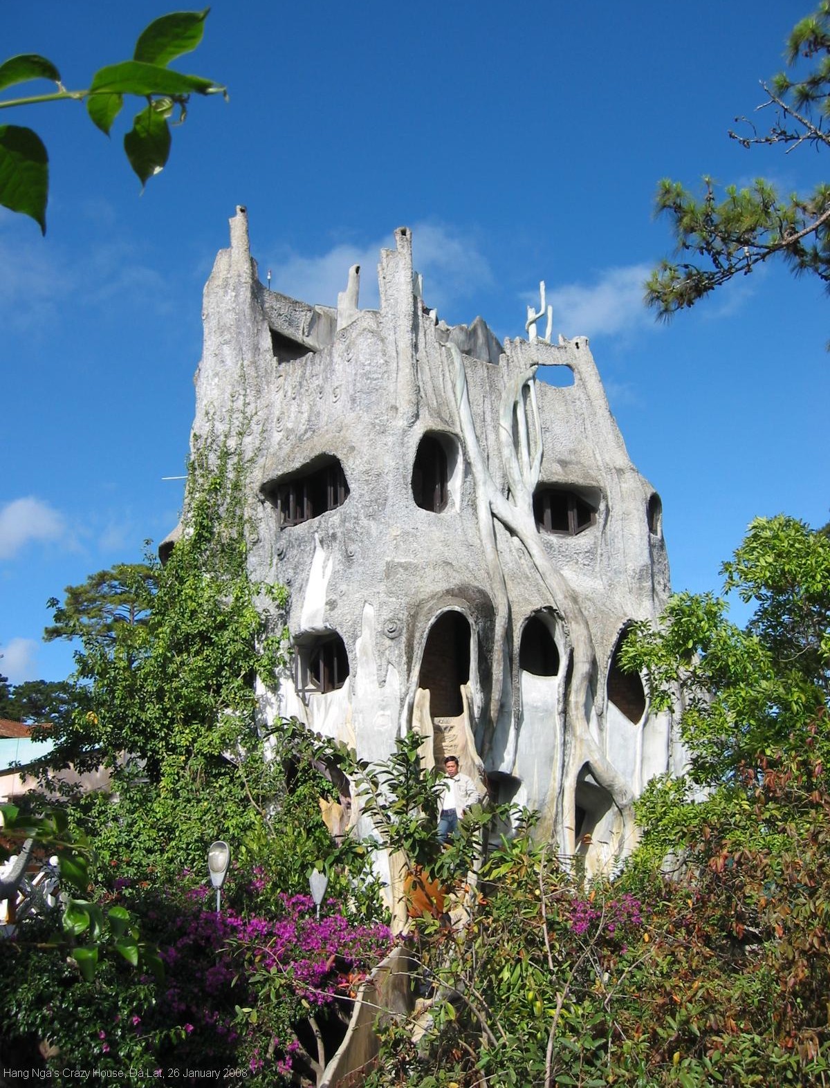 Gästehaus Hằng Nga Crazy House in Vietnam