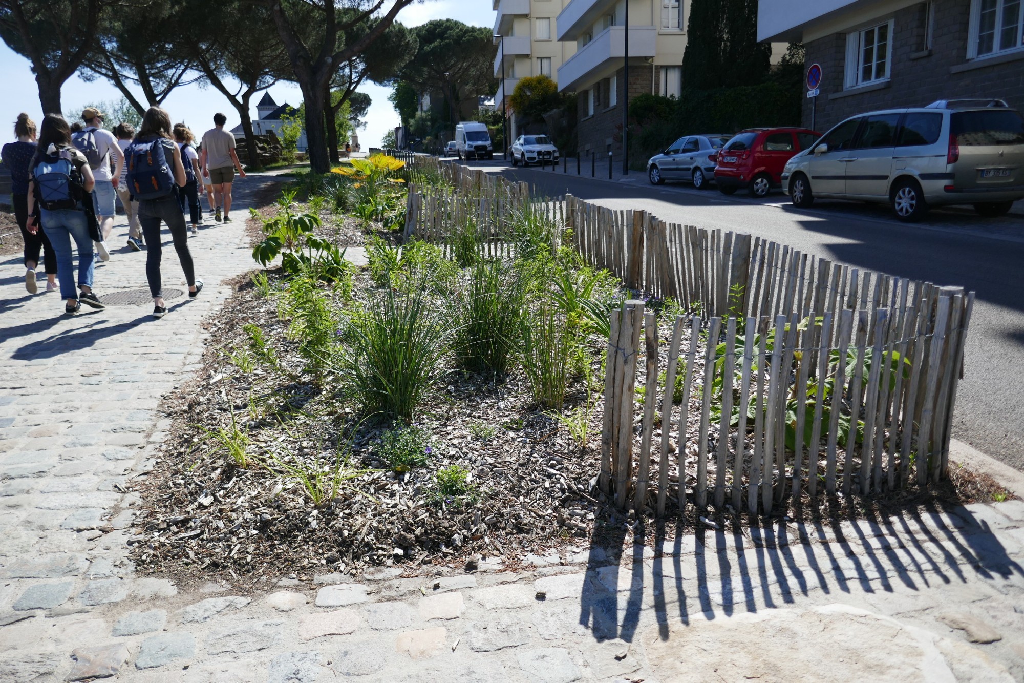 Nantes Strassenbegrünung