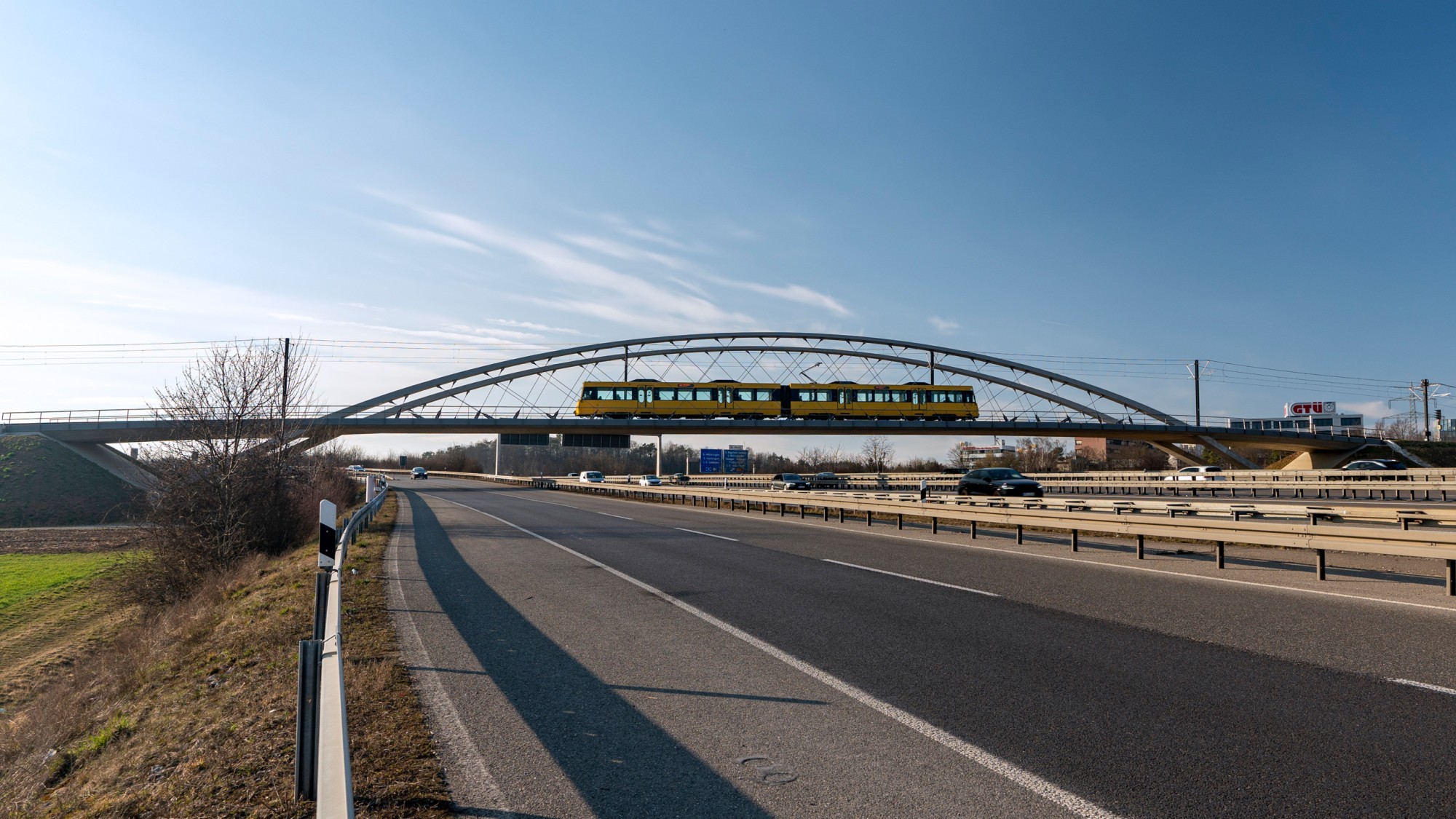 Stadtbahnbrücke in Stuttgart-Degerloch