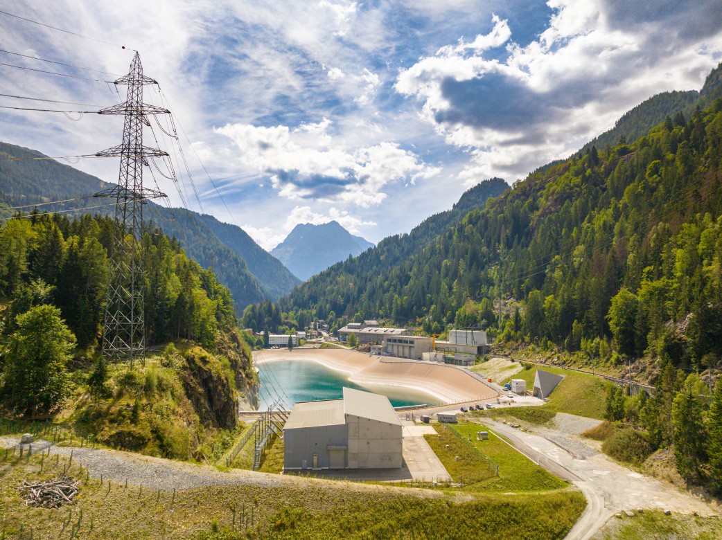 Pumpspeicherkraftwerk Nant de Drance August 2022