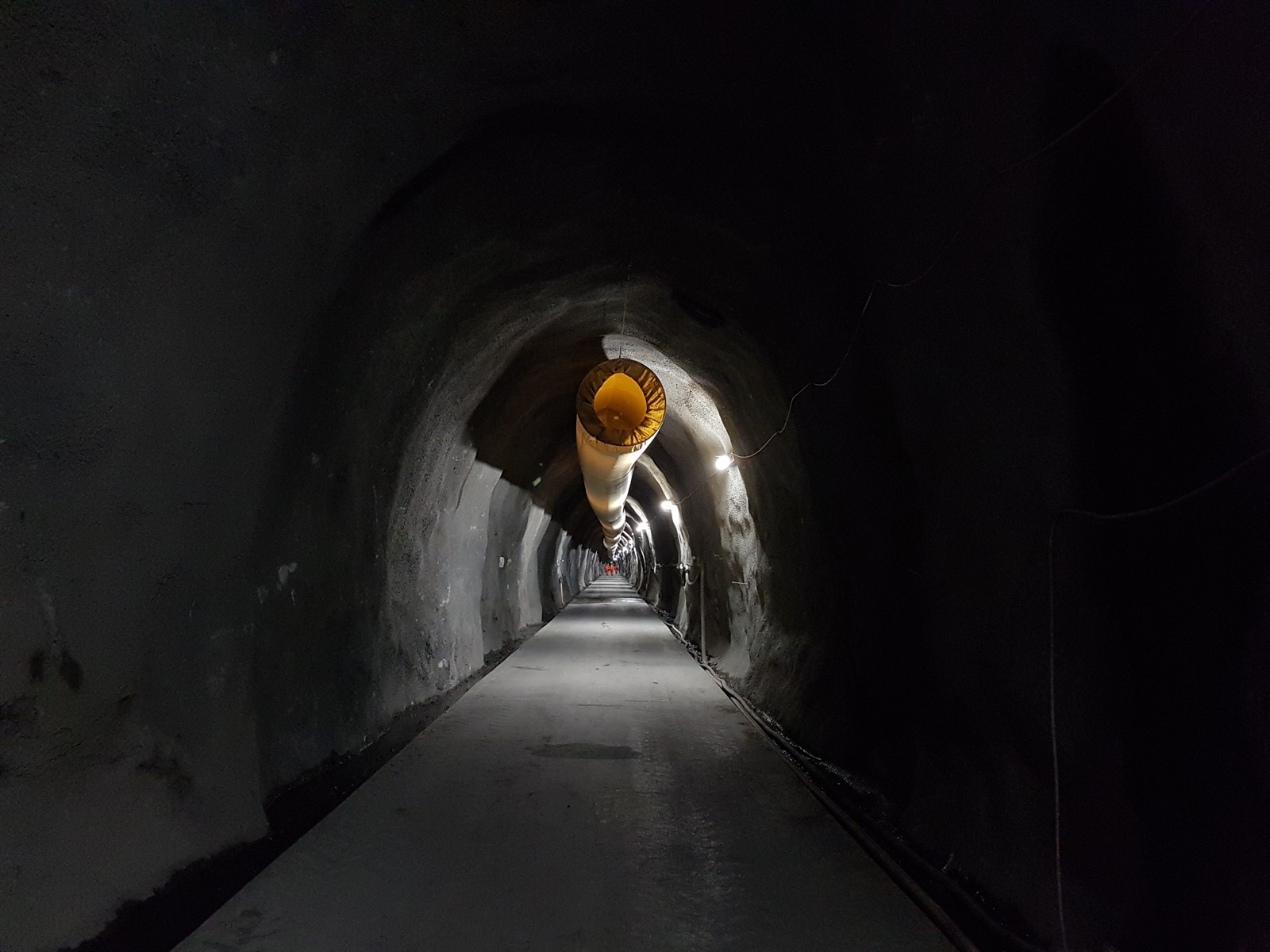 Sondierstollen zur Rutschung des Bergdorfes Brienz