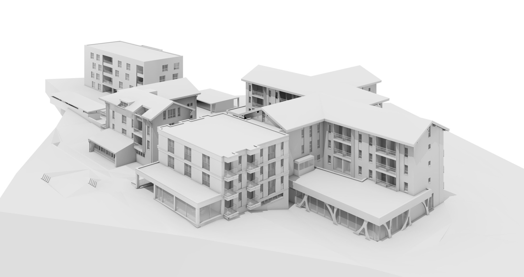 Visualisierung Ausbau Betagtenzentrum Linde in Grosswangen