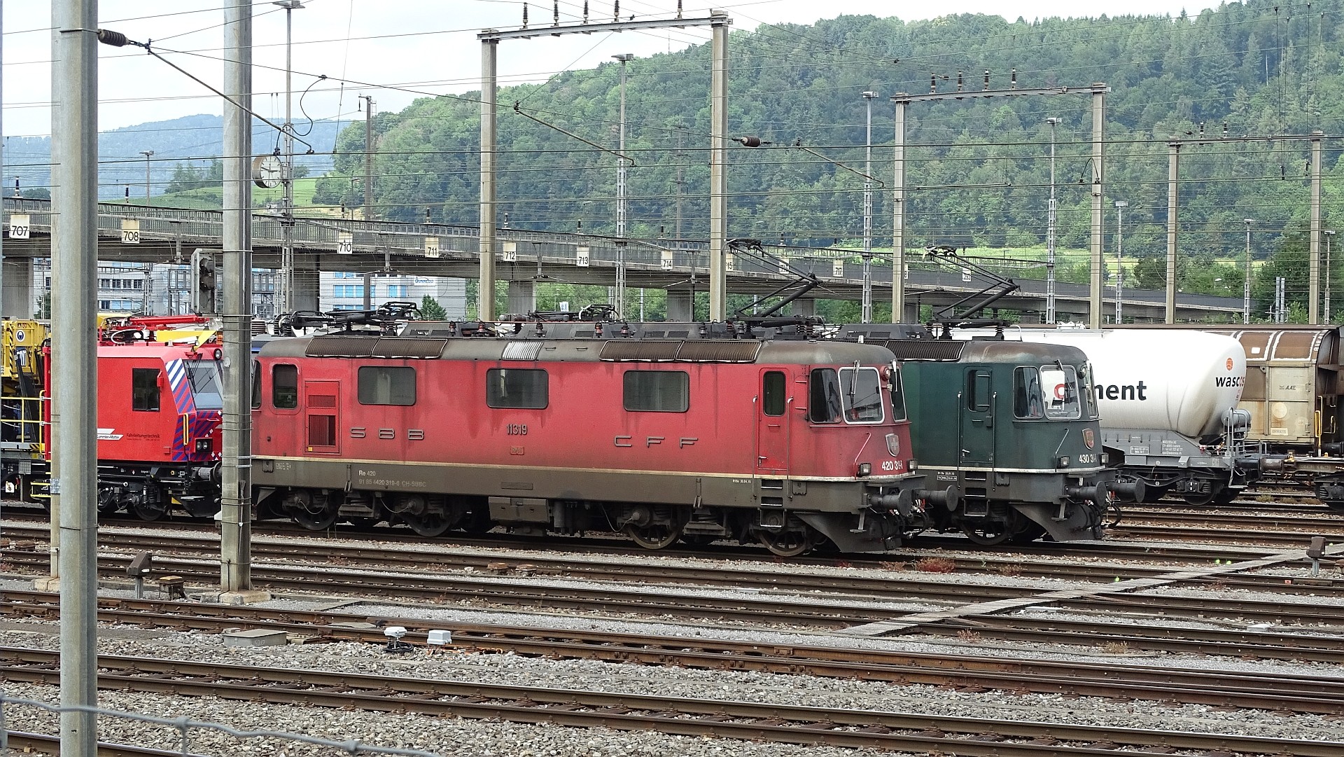 SBB Rangierbahnhof Limmattal in Dietikon