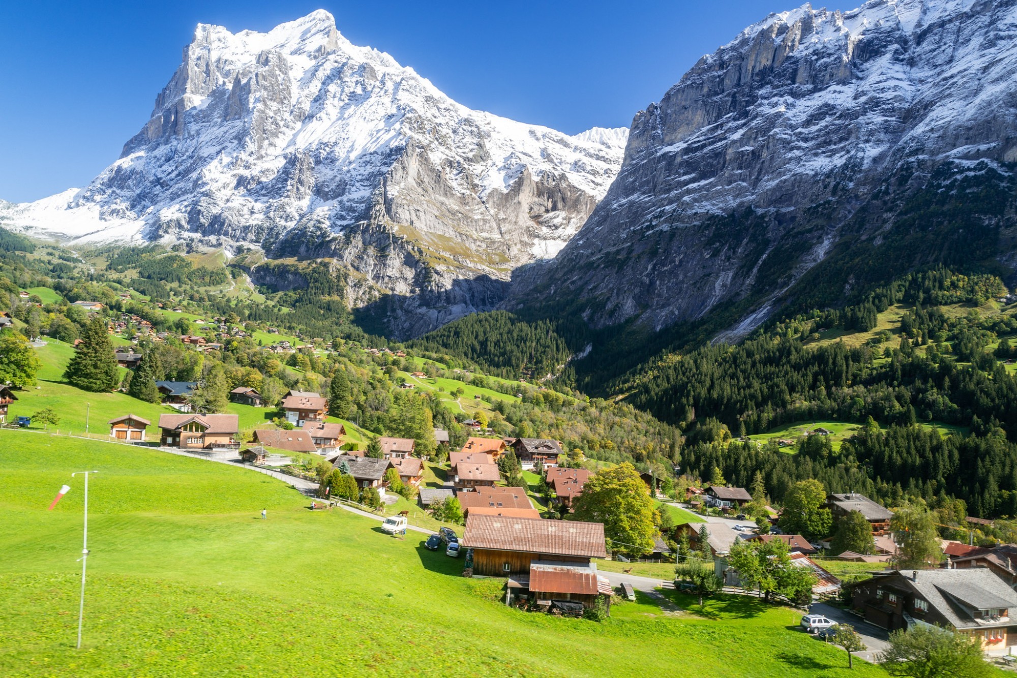 Grindelwald in Berner Alpen
