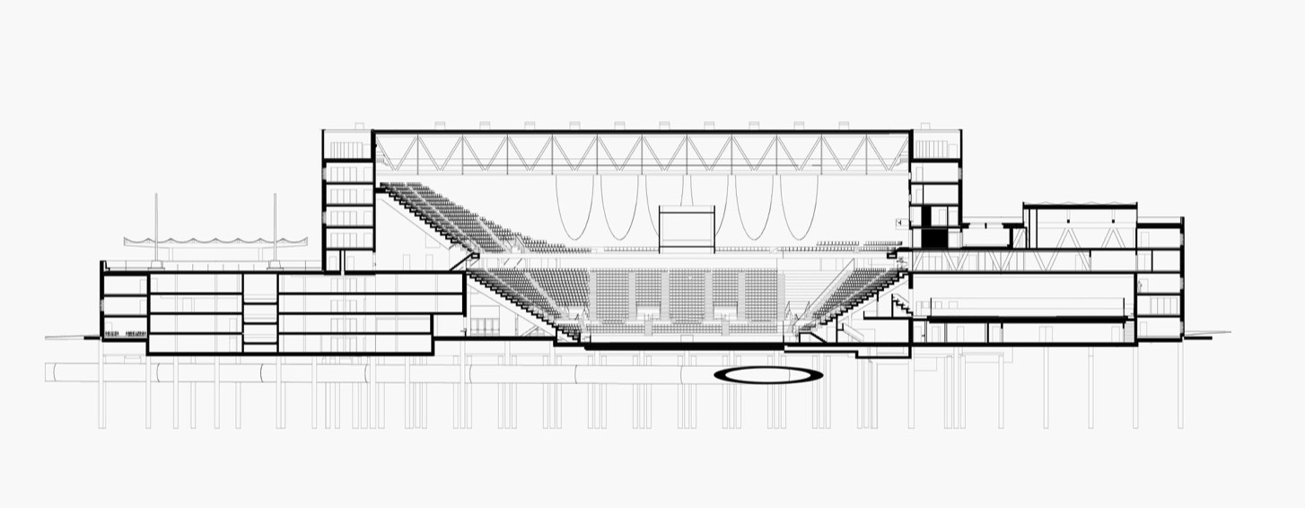 Längsschnitt Swiss Life Arena