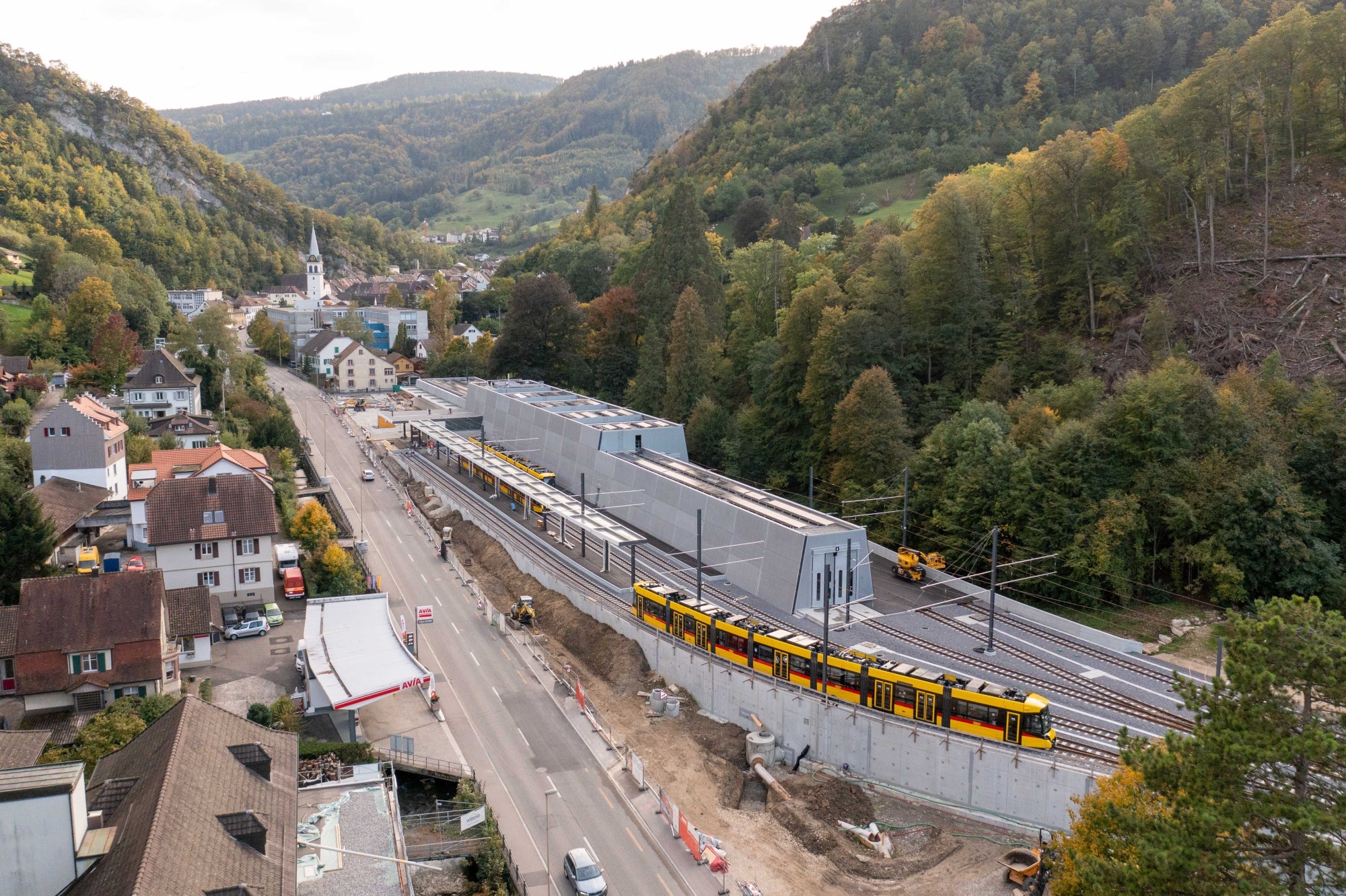 Bahnhof Waldenburg, Remise