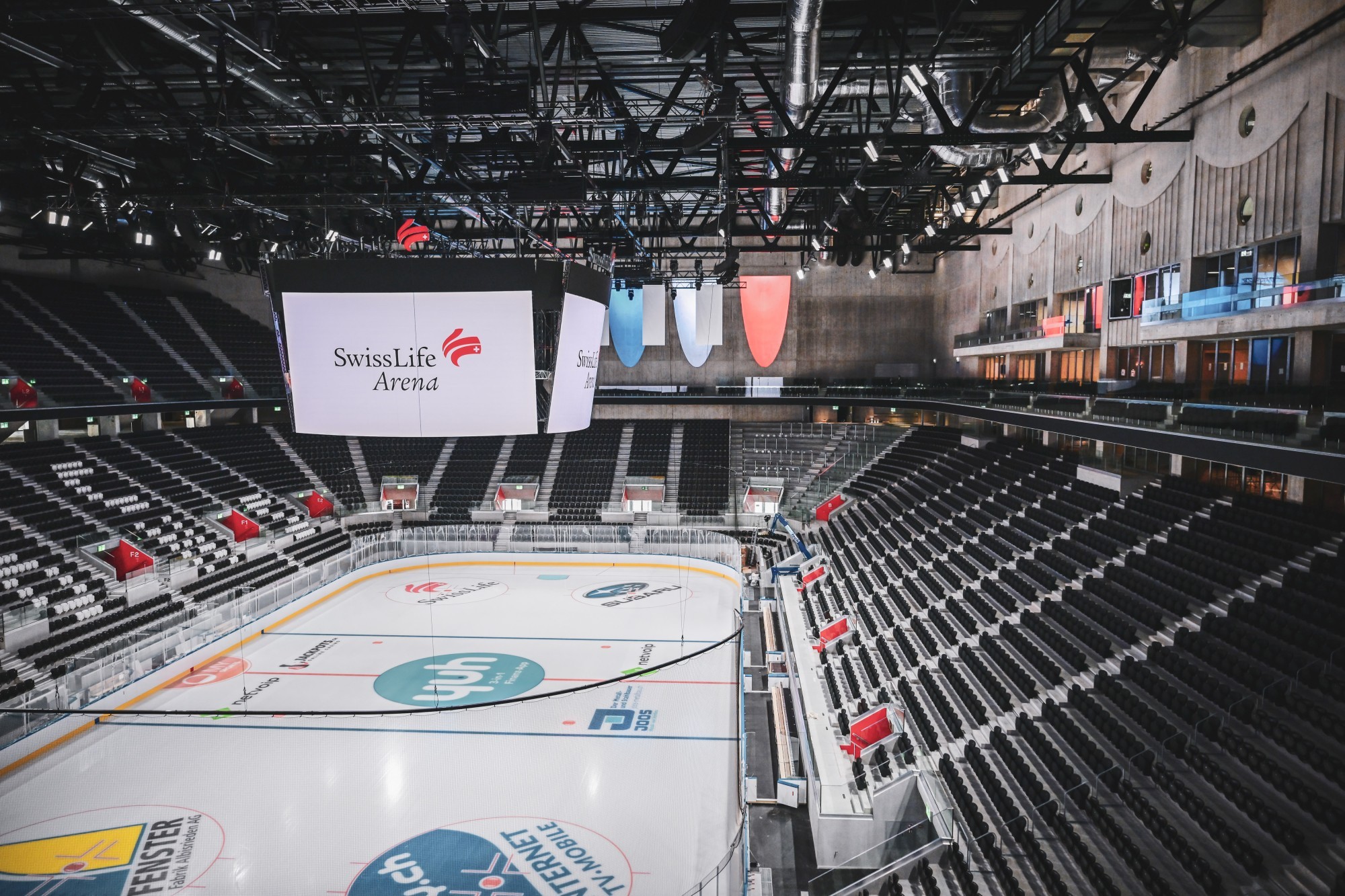 Haupthalle Swiss Life Arena Zürich-Altstetten