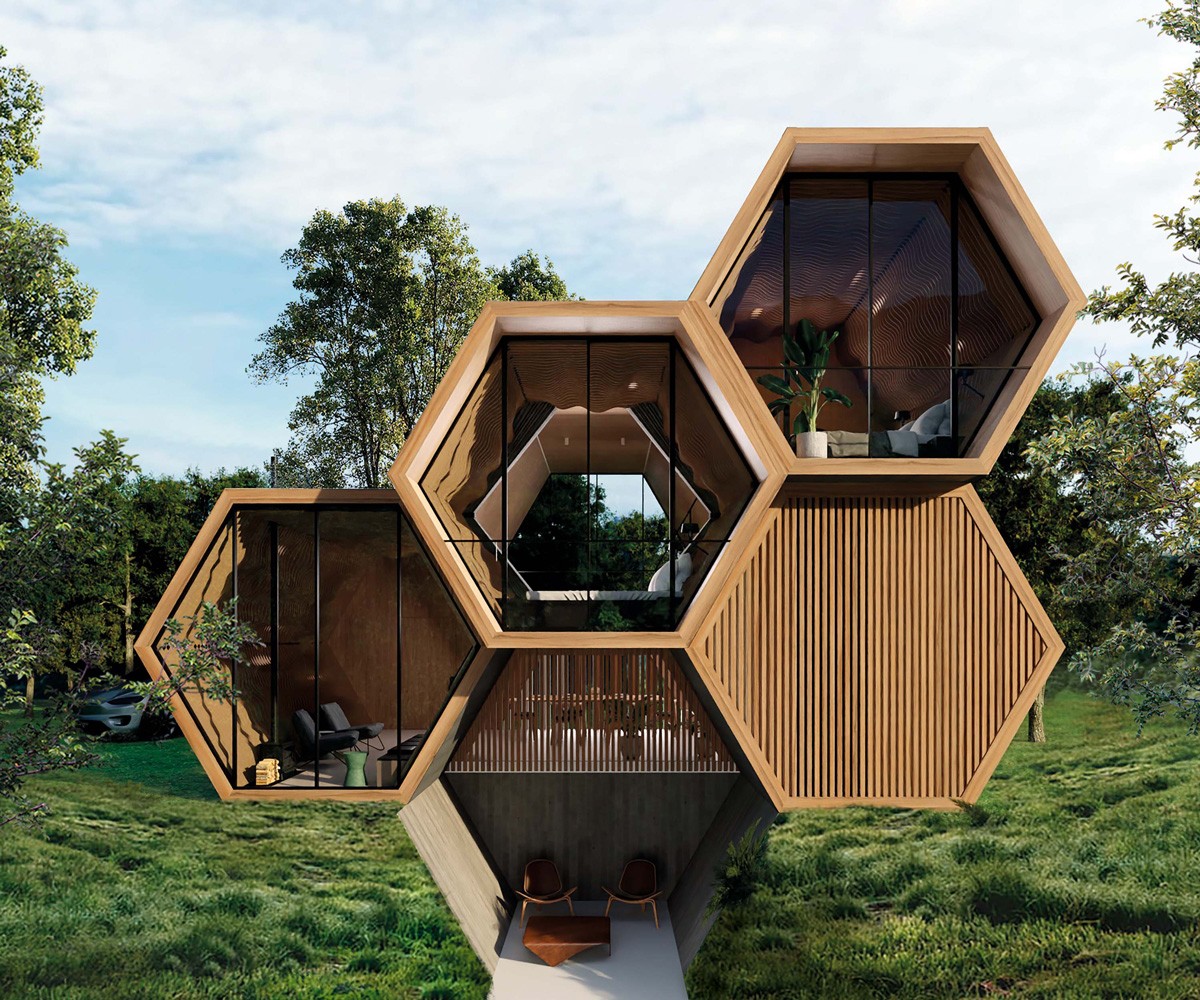 Bienenwaben Haus für Wow-Förderpreis Airbnb