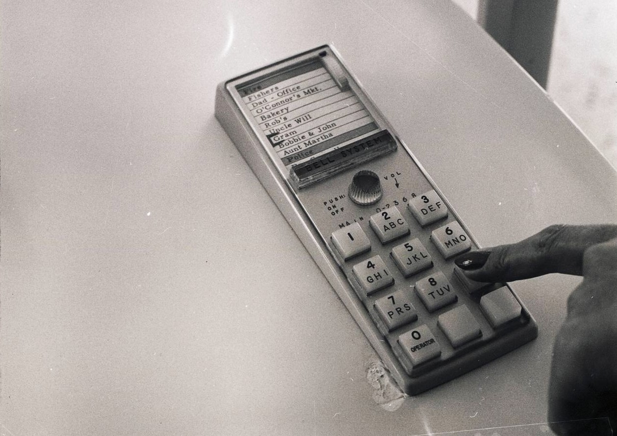 Lautsprechertelefon im Monsanto House of the Future