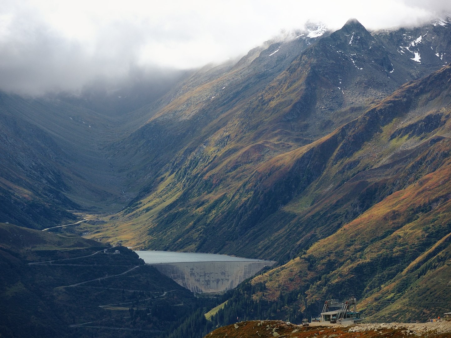 Val Nalps Stausee bei Tujetsch