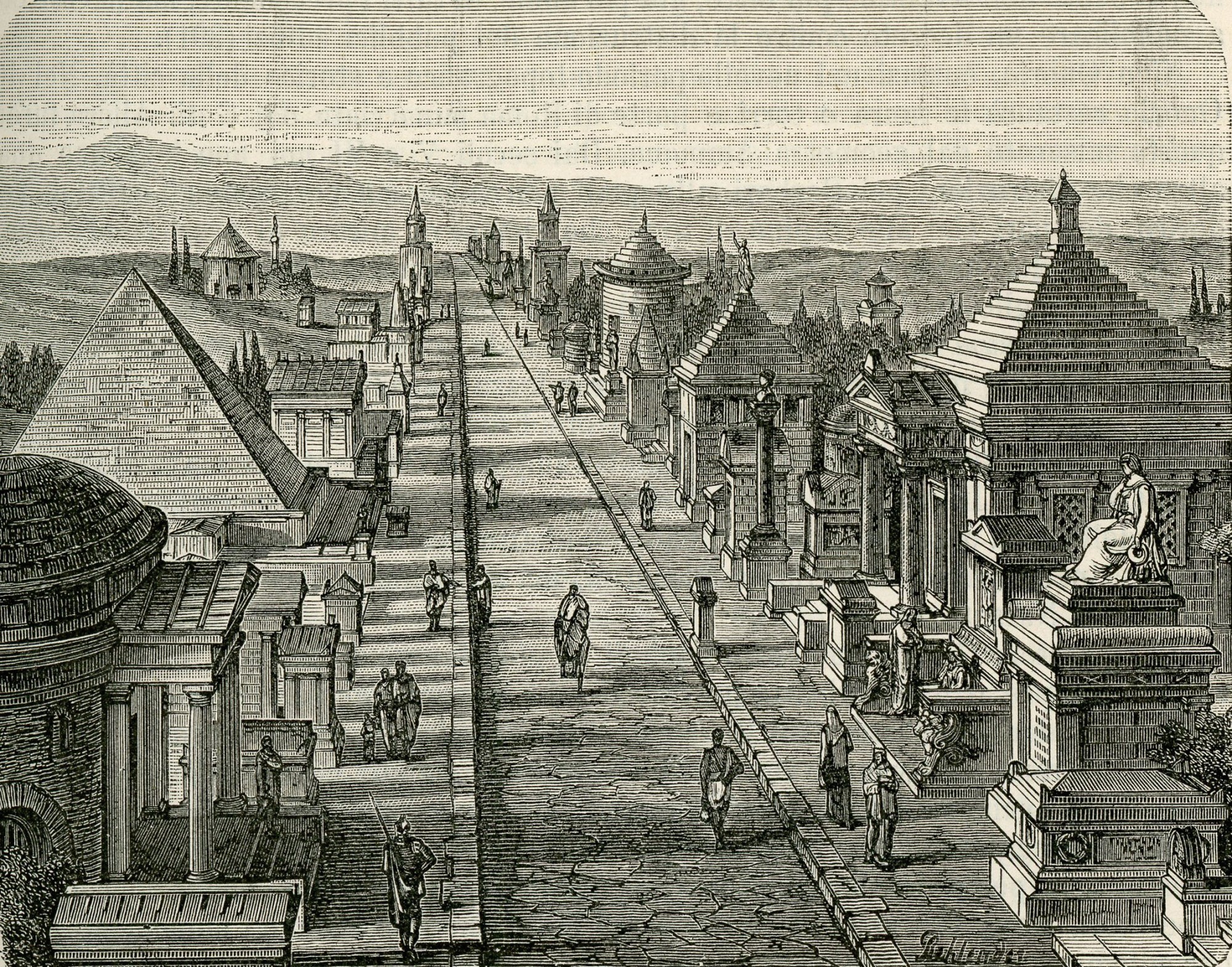 Via Appia (Illustration)