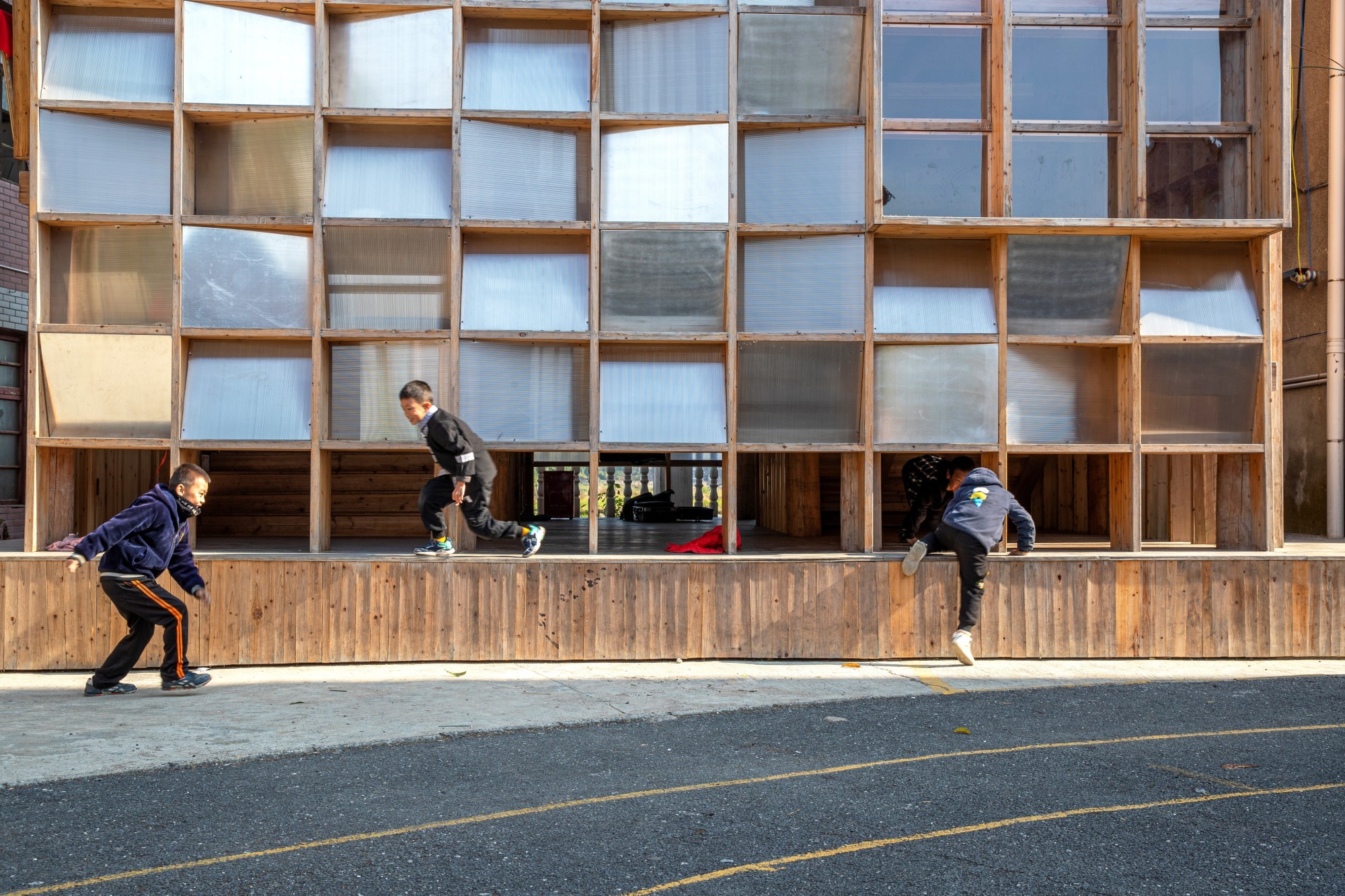 Pingtan House of Books, Fassade