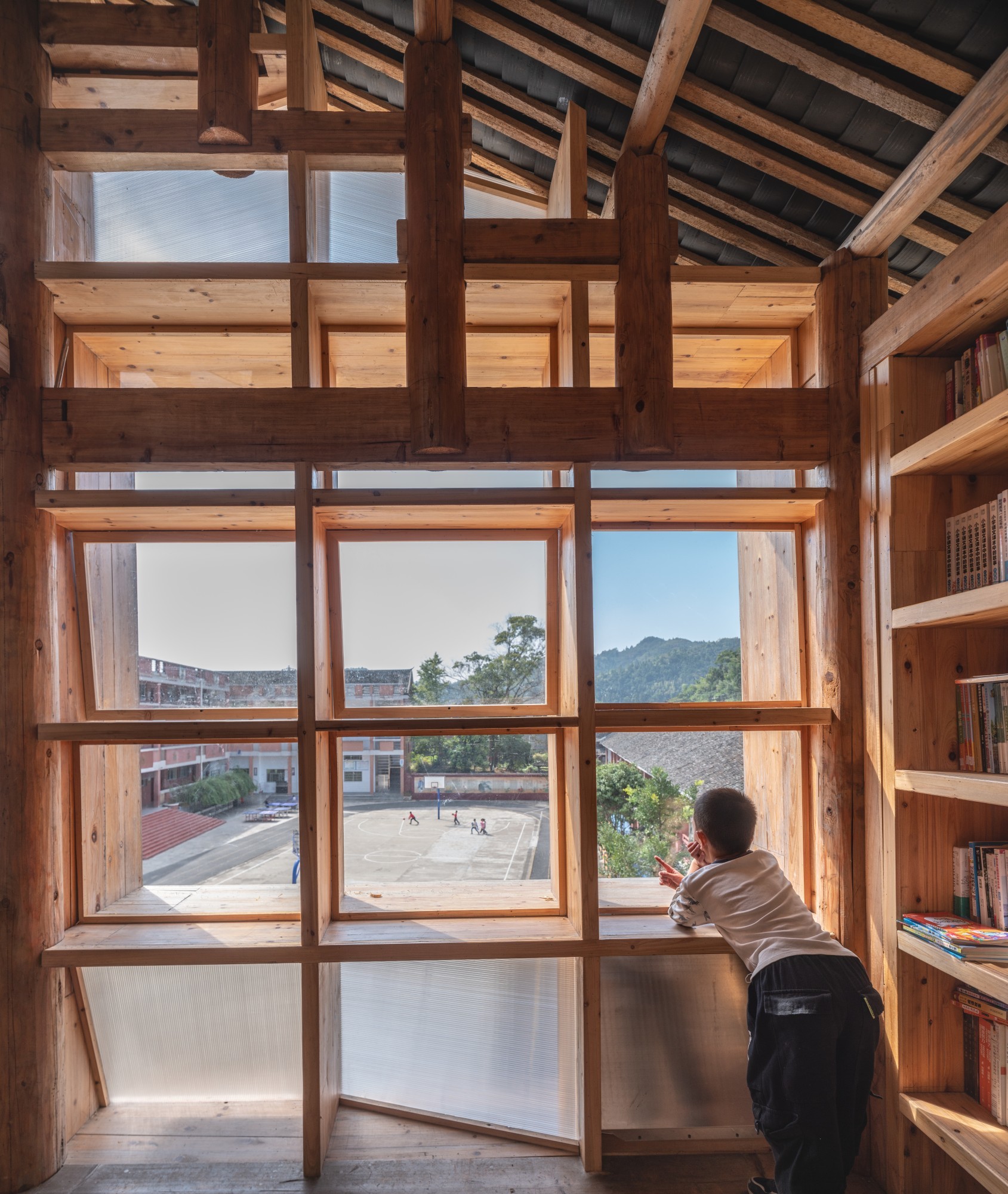 Pingtan House of Books, Fenster