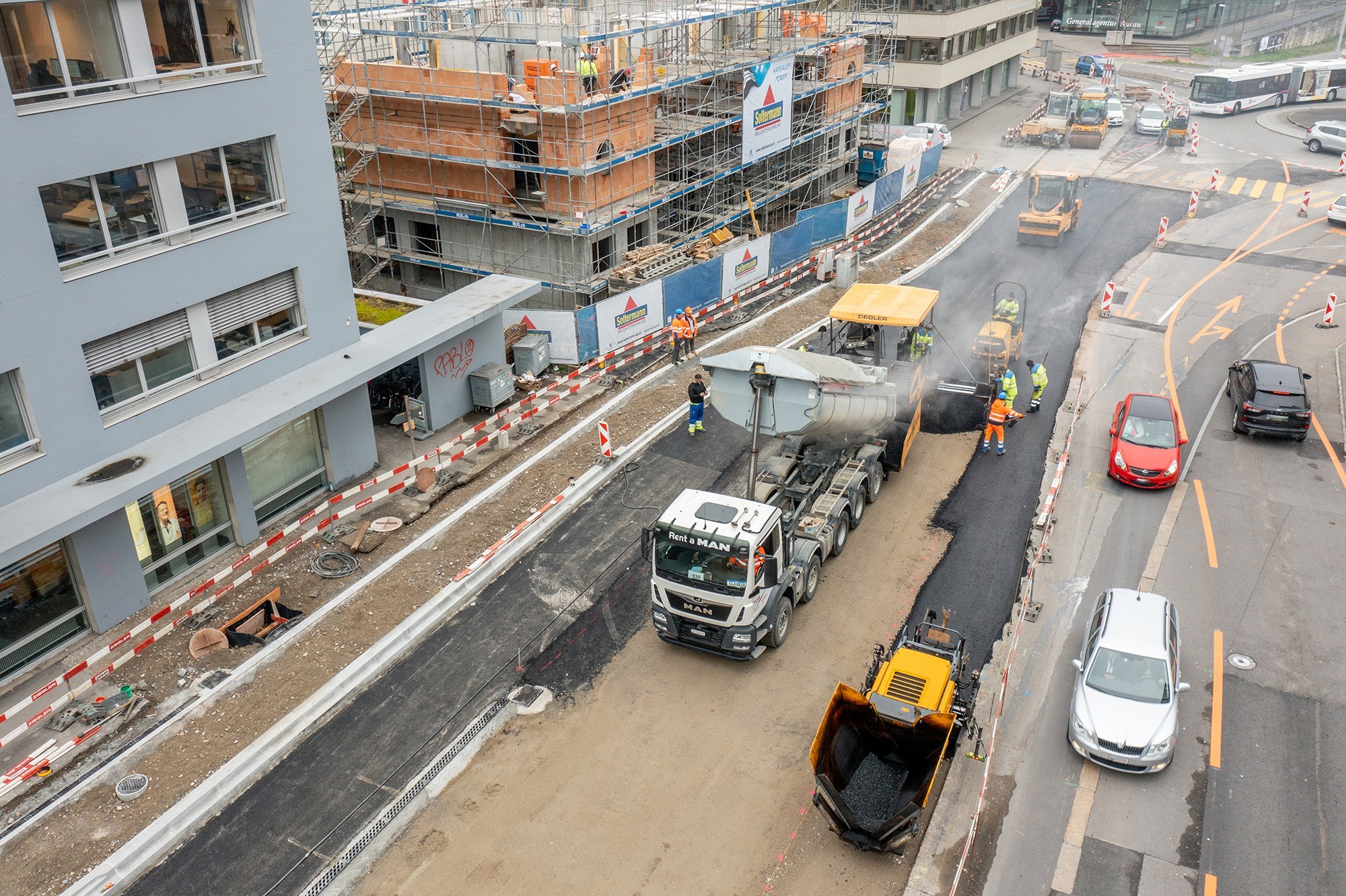 Neugestaltung Kantonsstrassen Aarau–Buchs–Suhr