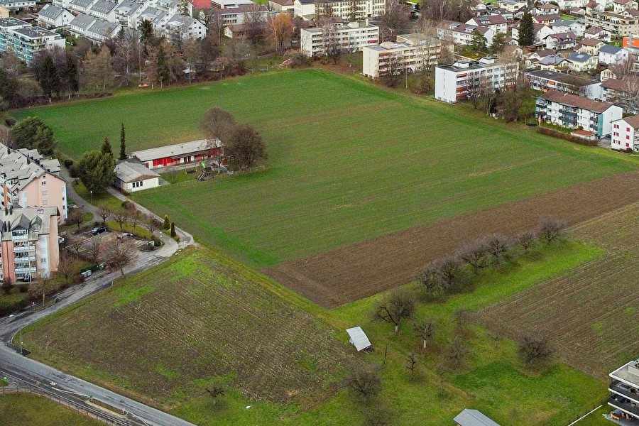 Areal Bostudenzelg in Stadt Thun