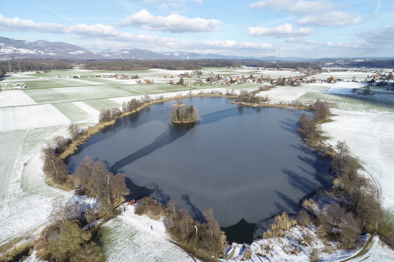 Inkwilersee archäologische Fundstelle