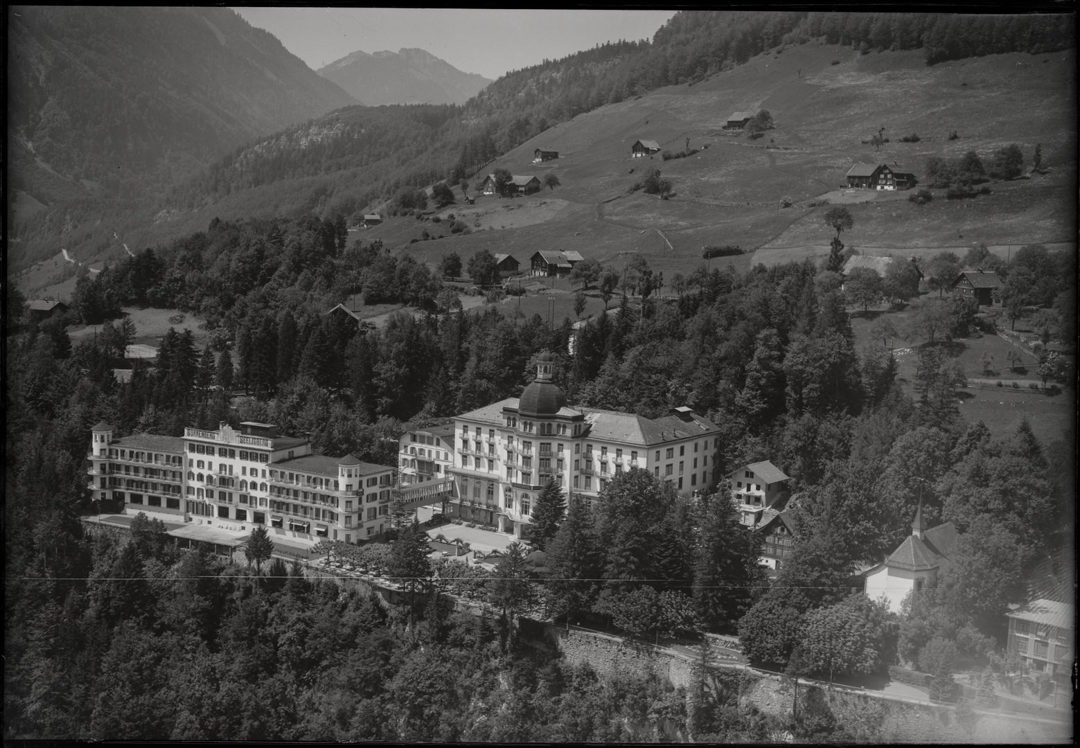 Grand Hotel Sonnenberg in Seelisberg um 1905