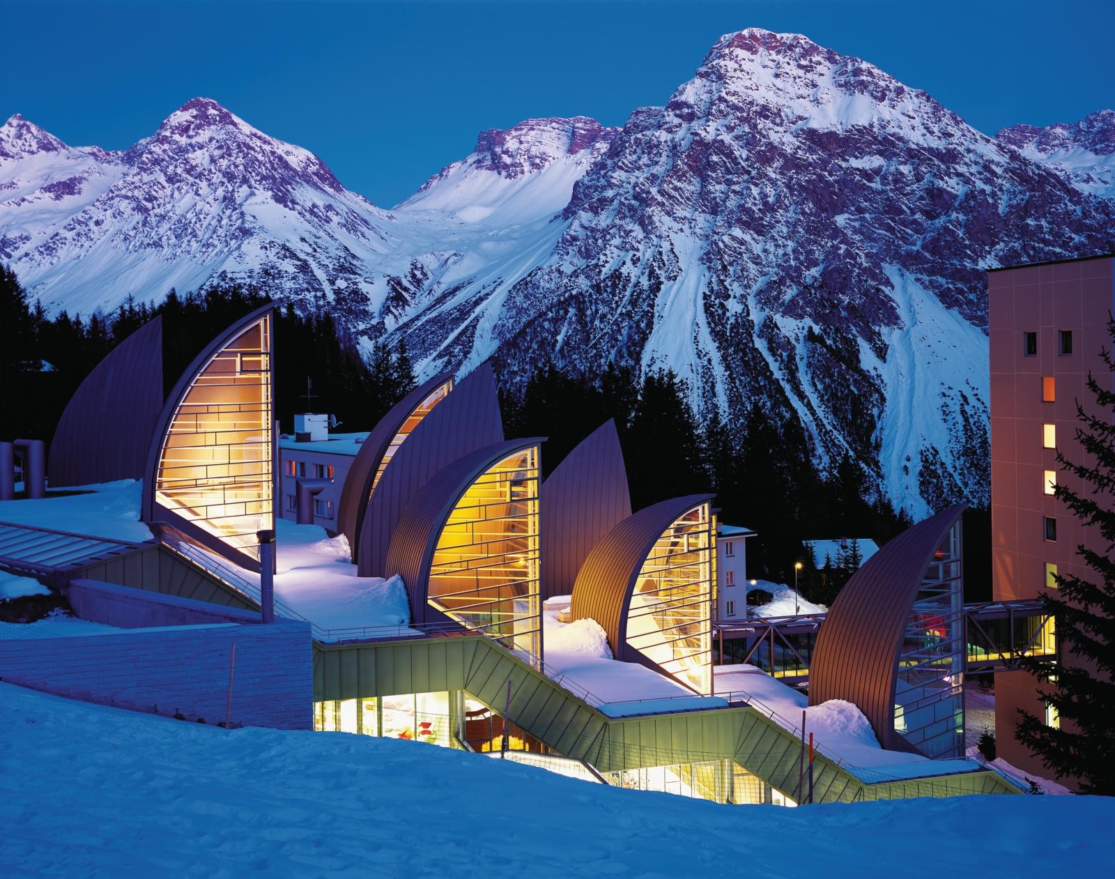 Tschuggen Grand Hotel in Arosa Mario Botta