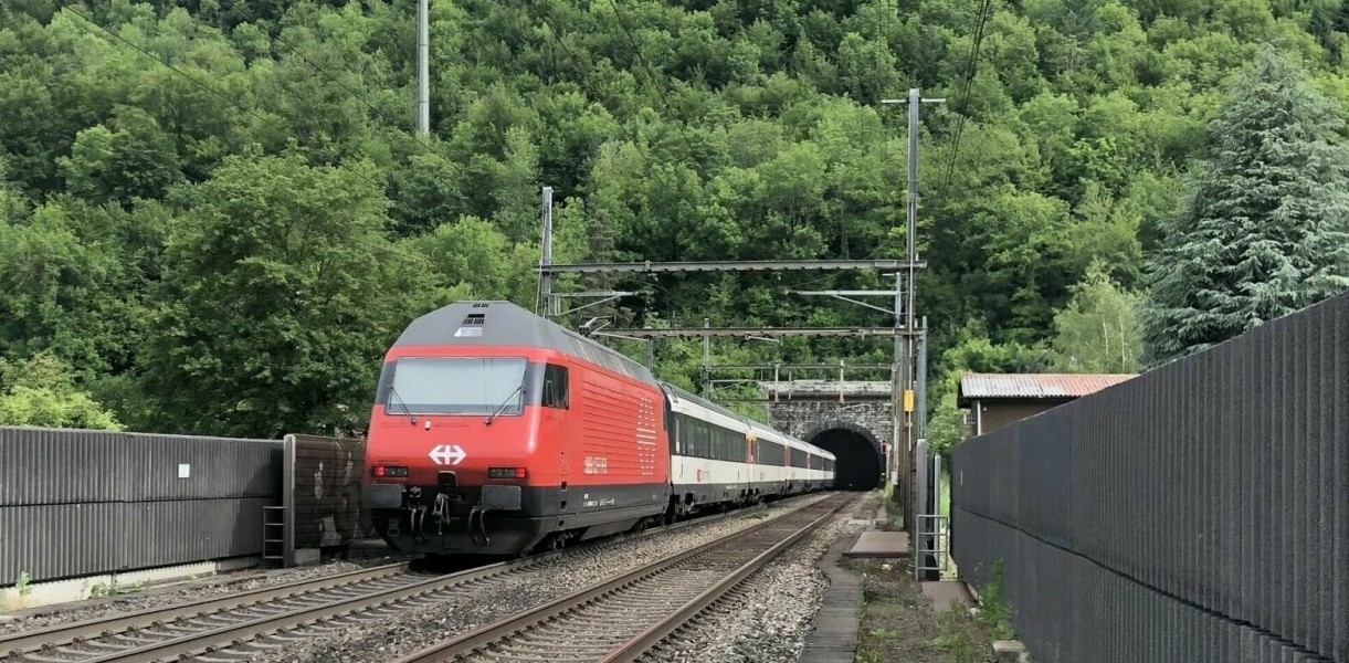 Südportal des Hauenstein-Basistunnels