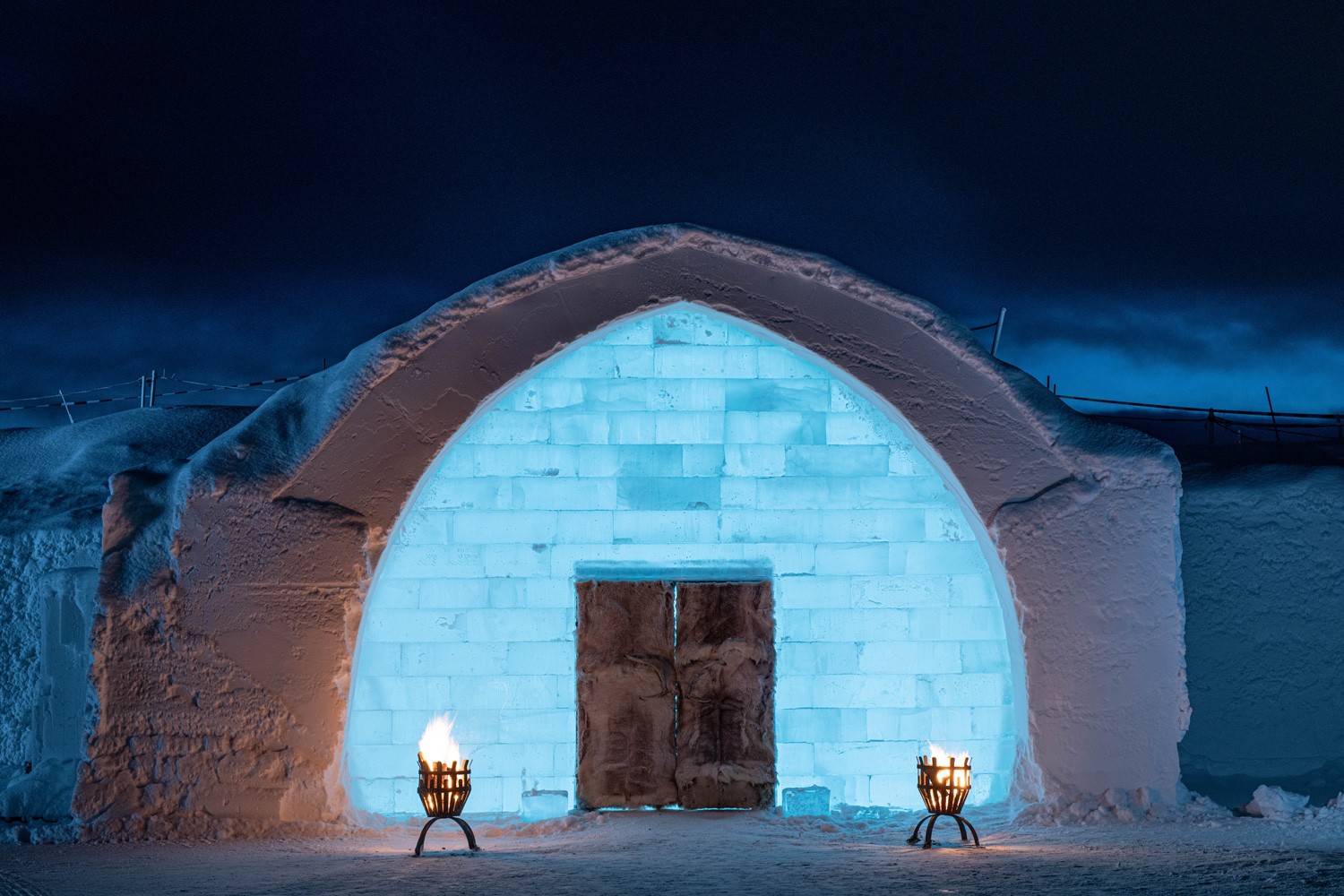 Icehotel 33 in Jukkasjärvil Schweden