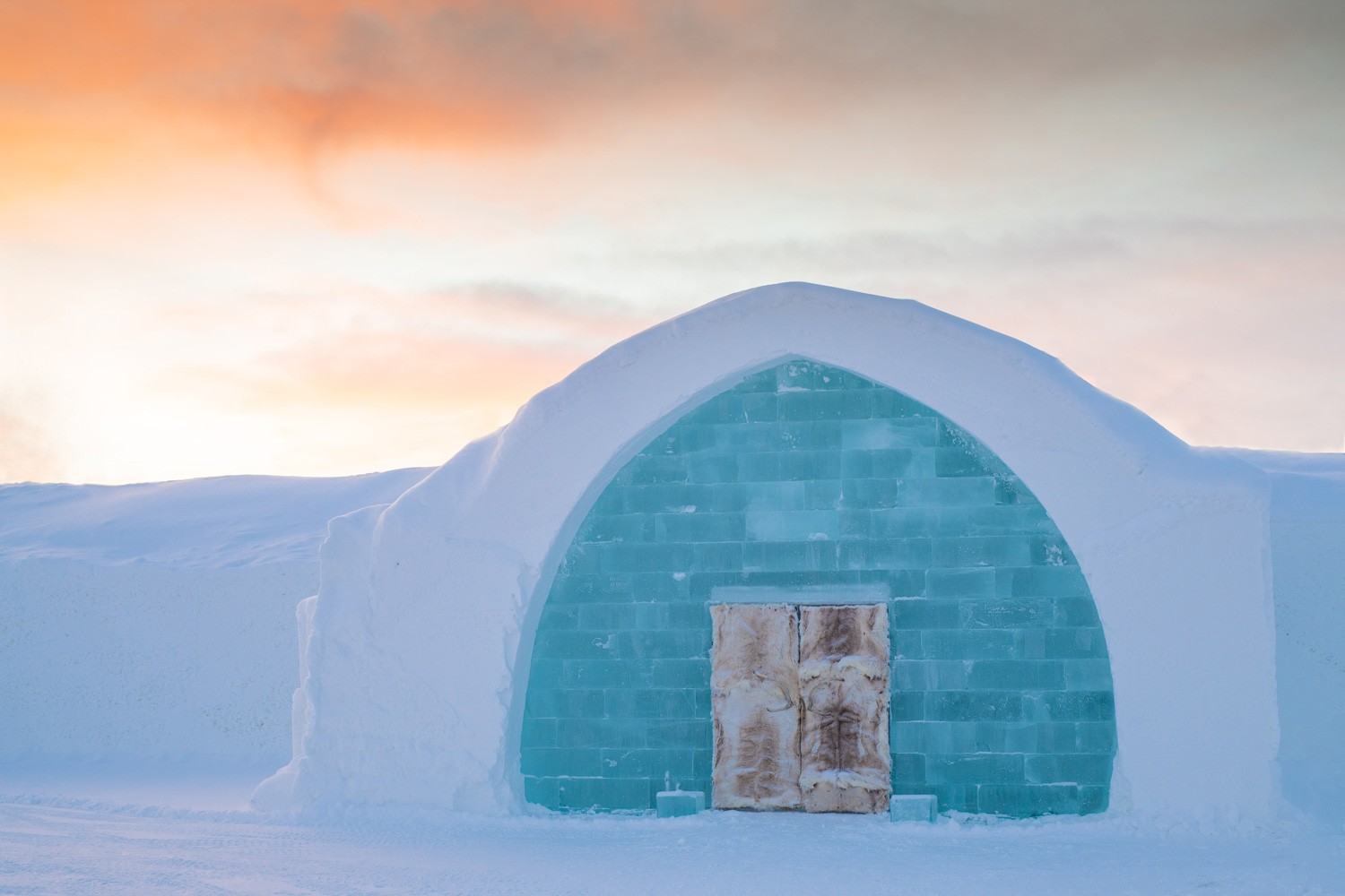 Icehotel 33 in Jukkasjärvil Schweden