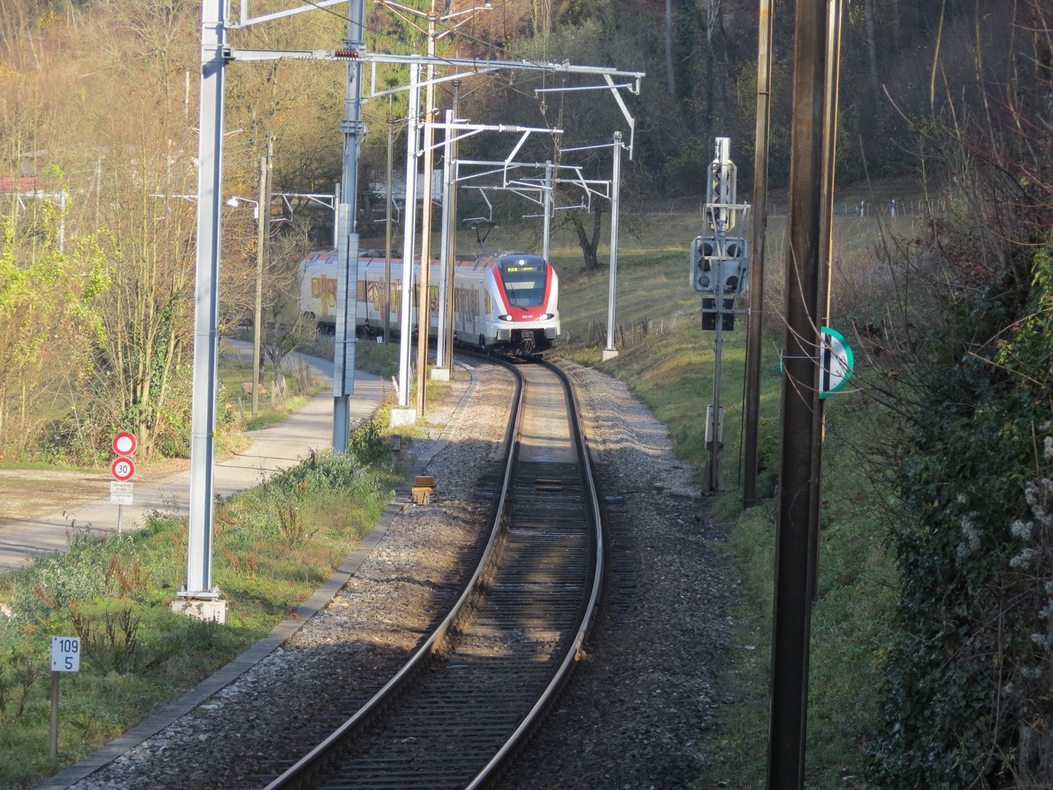 Bahnstrecke Duggingen – Grellingen im Laufental