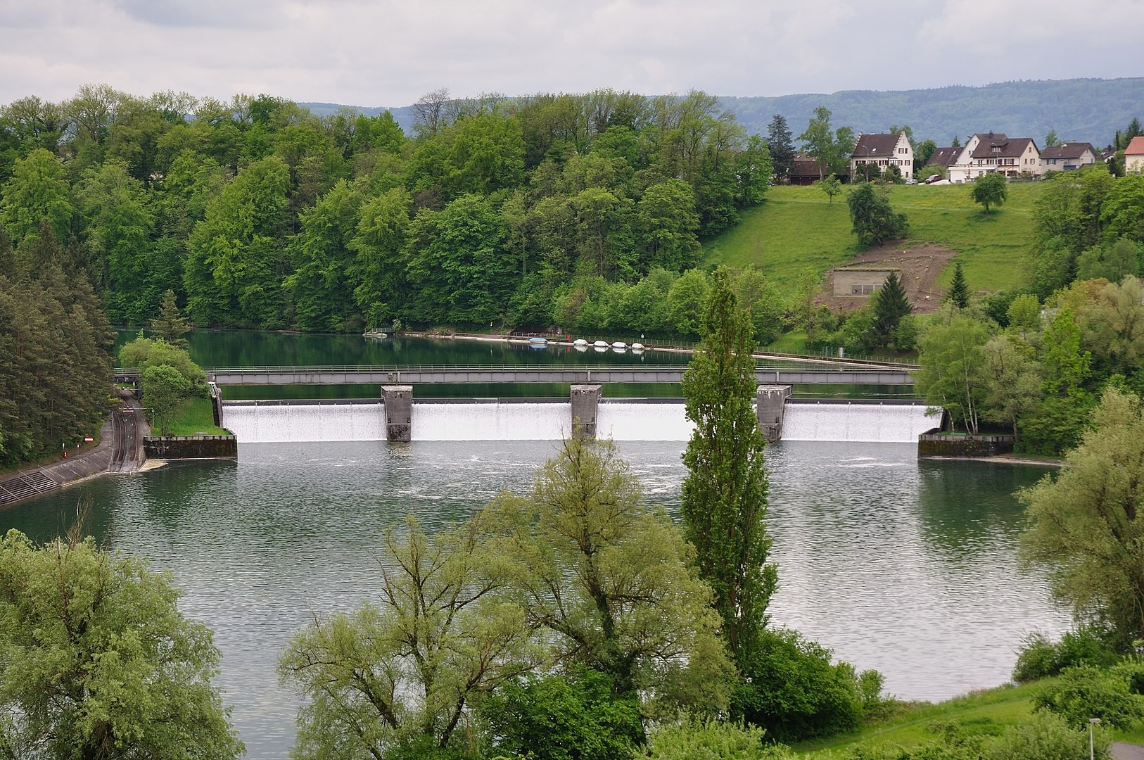 Wasserkraftwerk Rheinau