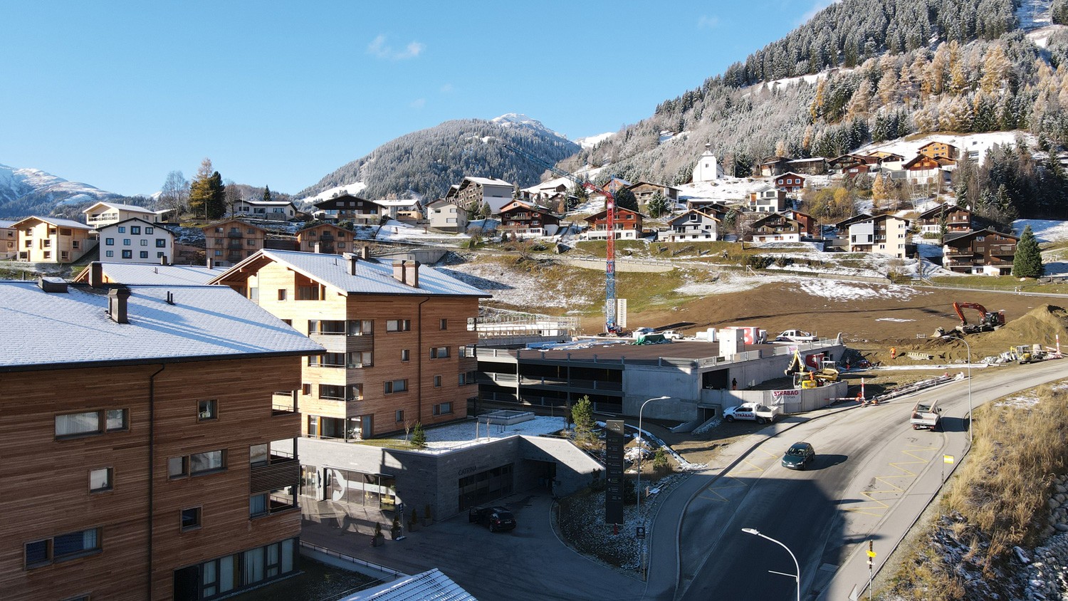 Parkhaus Bergbahnen Disentis