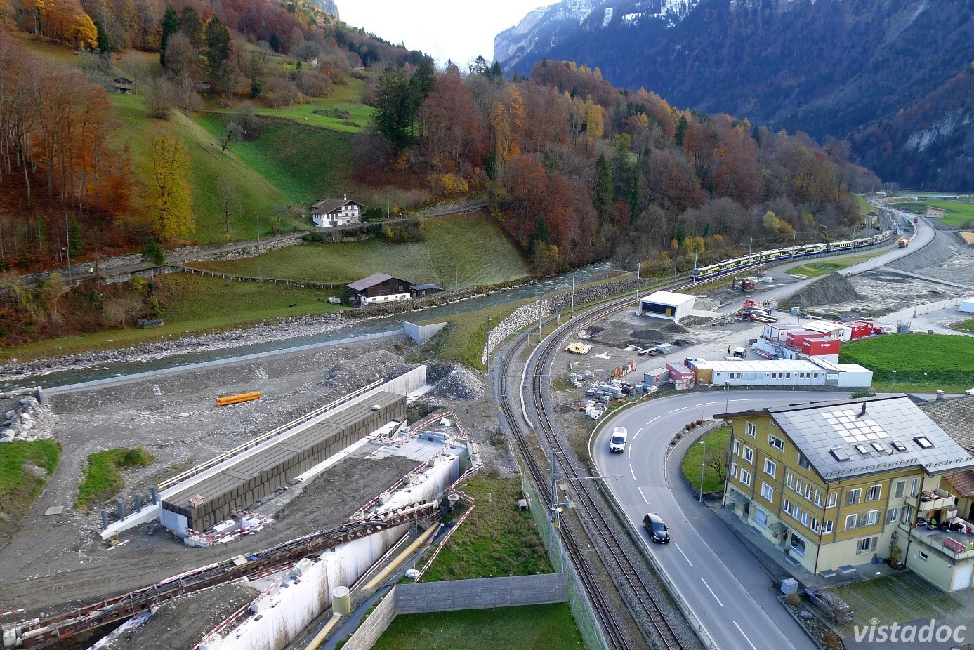 Umfahrung Wilderswil Tunnelportal Süd