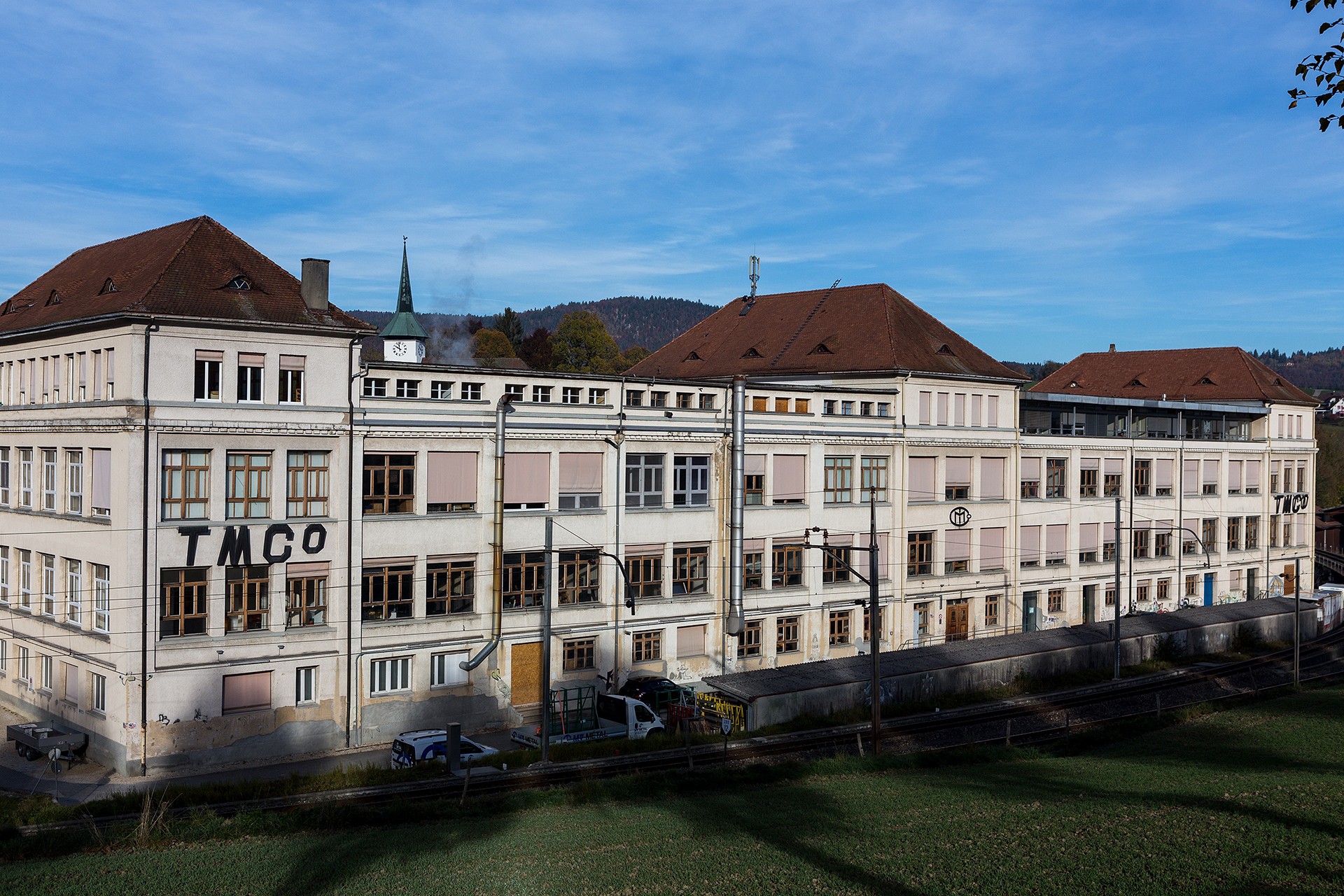 Gebäude der ehemaligen Fabrik Tavannes Machines