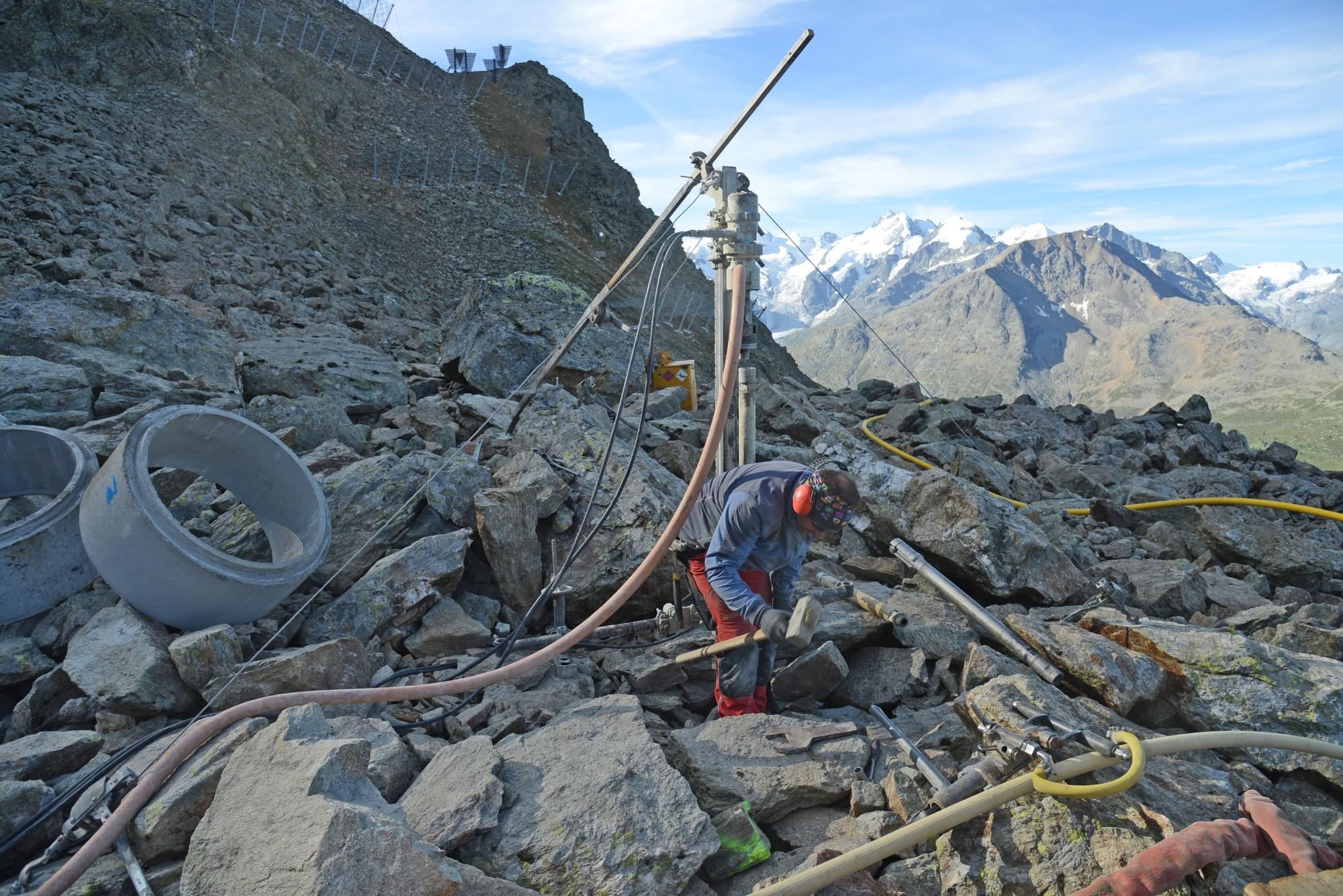 Blockgletscher Schafberg (Pontresina GR)