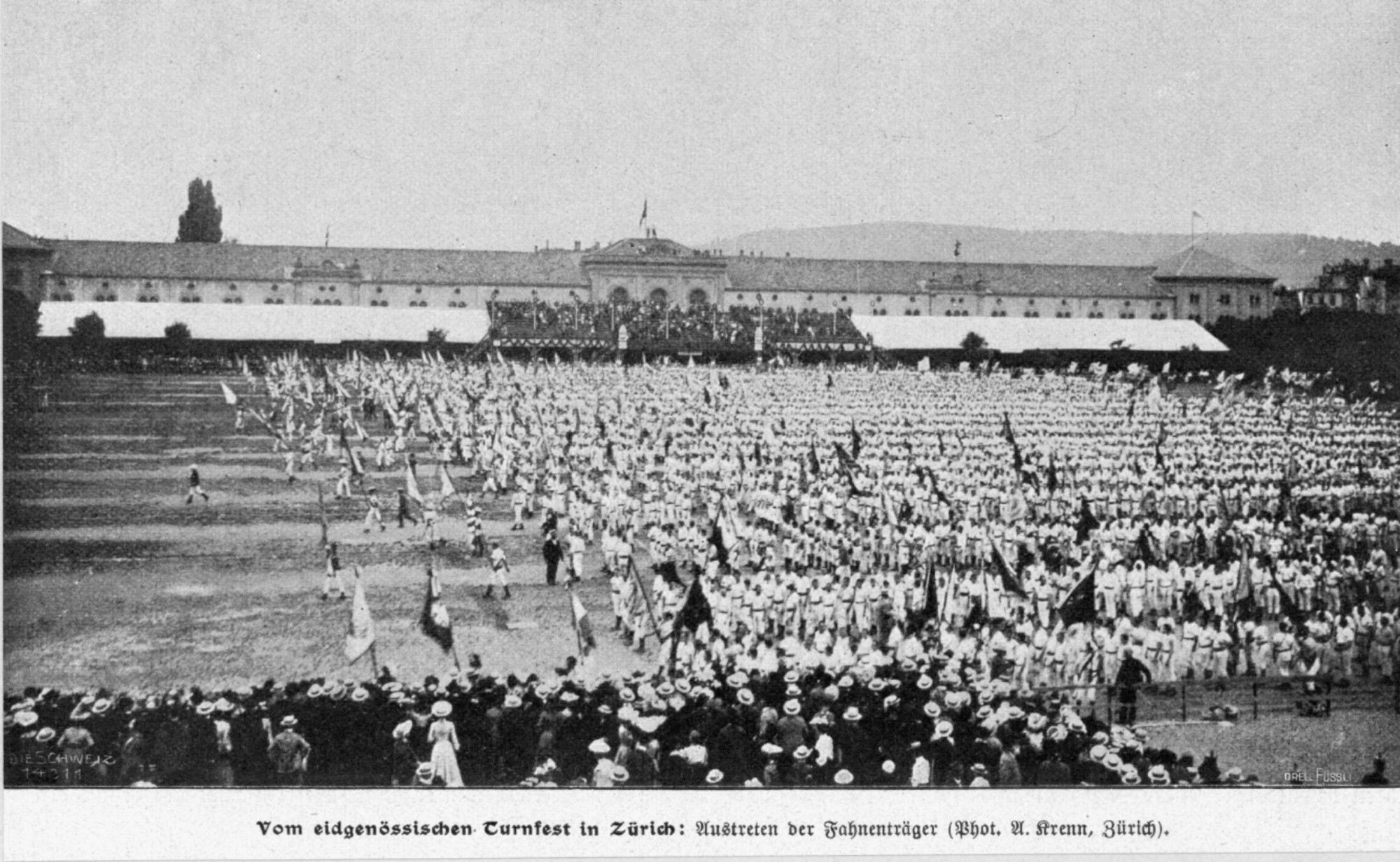 Eidgenössisches Turnfest Kasernenareal 1903