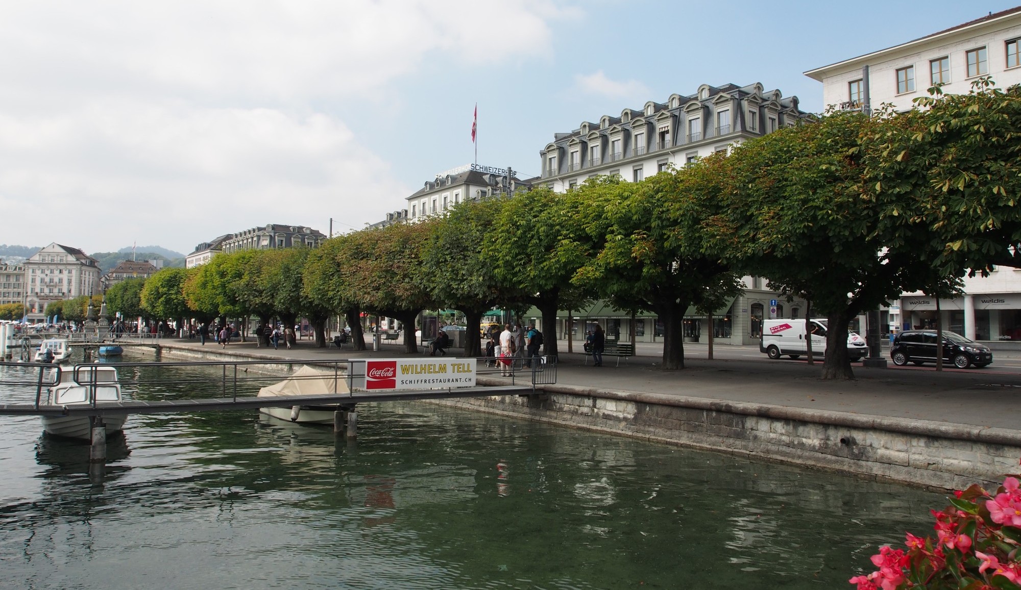 Schweizerhofquai in Luzern