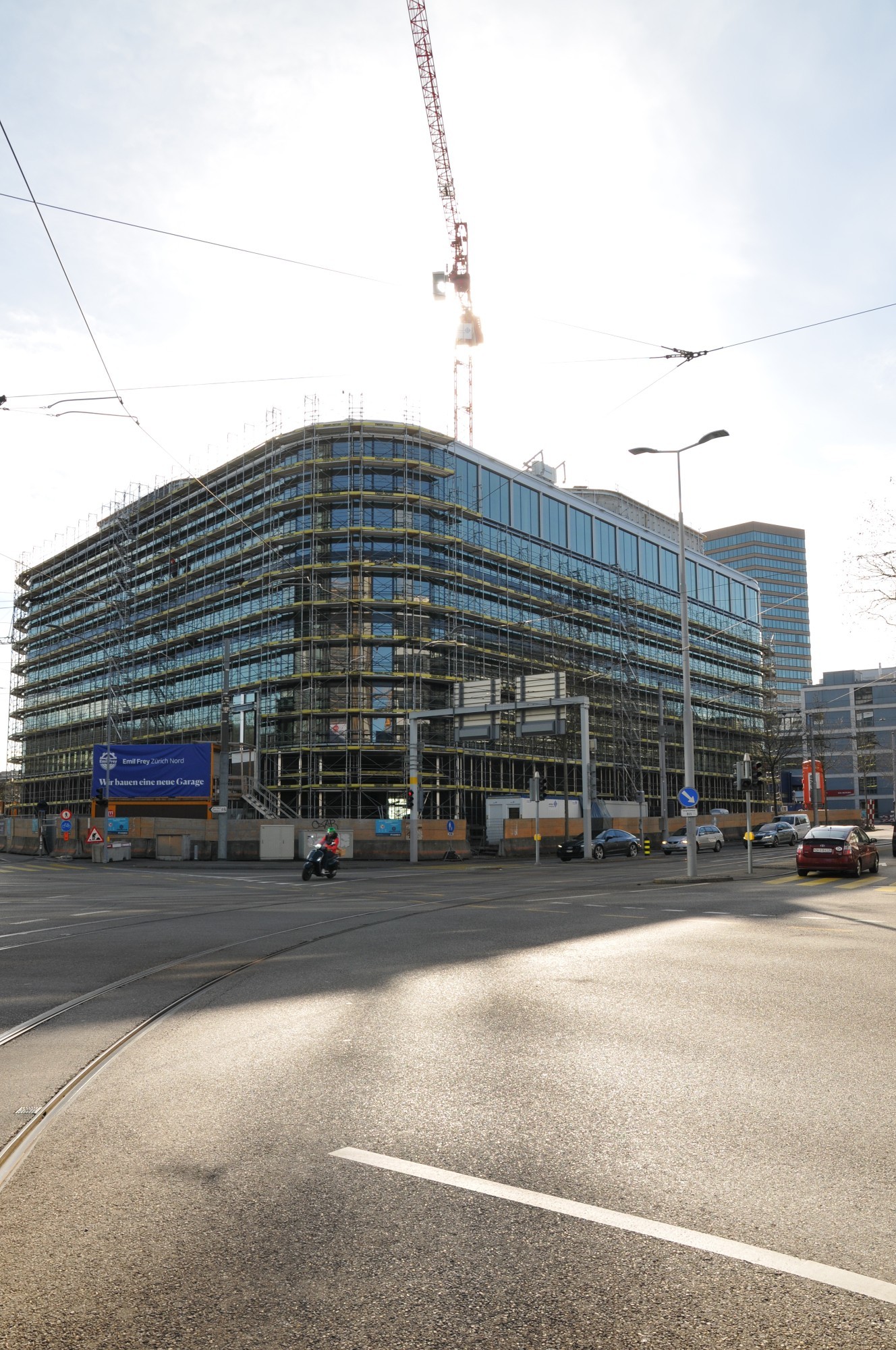 Bauregion ZH/SH 2023, Neubau Garage Nord, Emil Frey AG, Zürich Oerlikon