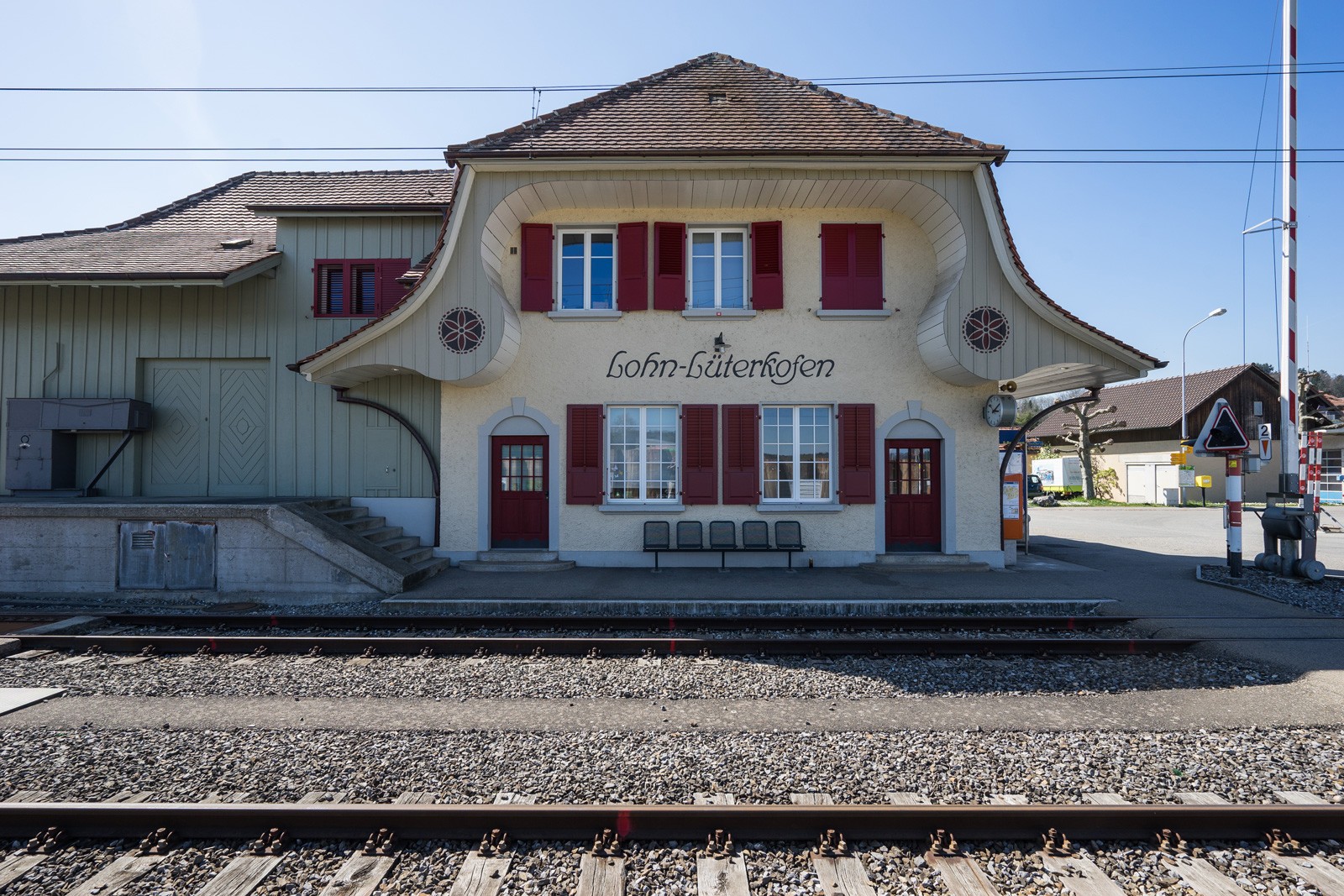 Bahnhofsgebäude Lohn-Lüterkofen Solothurn