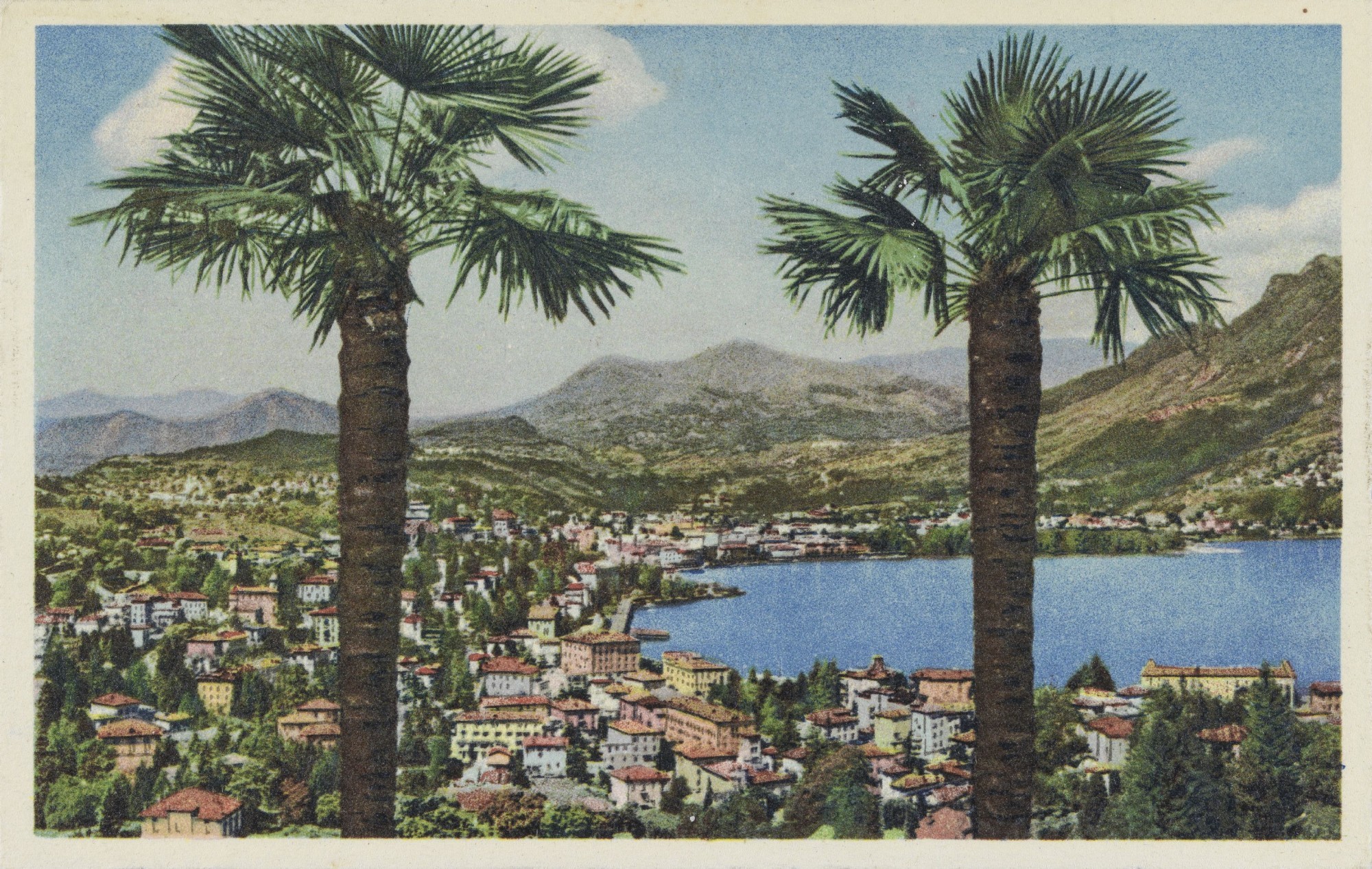 Postkarte aus den 50er-Jahren