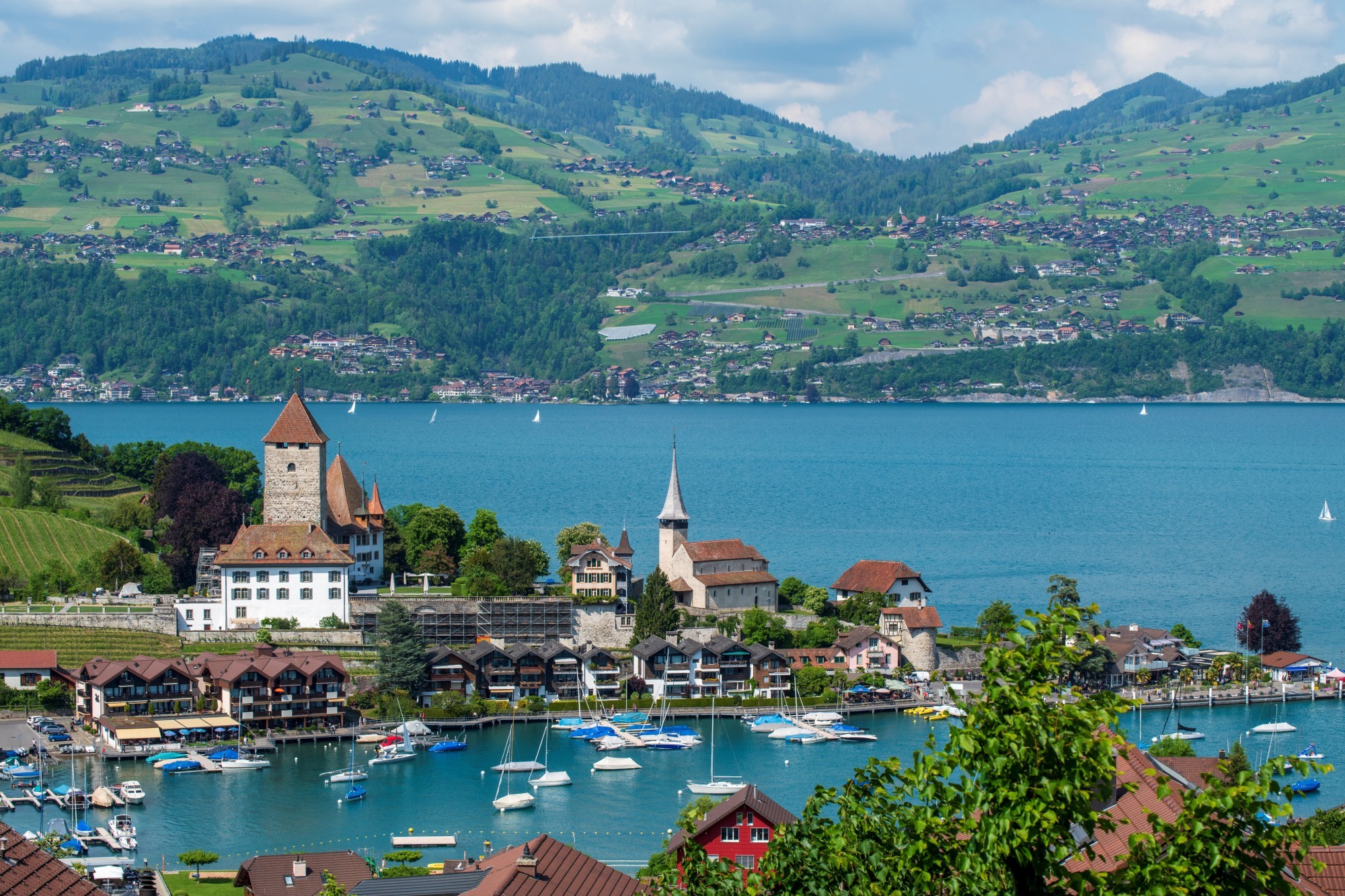 Blick auf Spiez und das Schloss (Symbolbild)