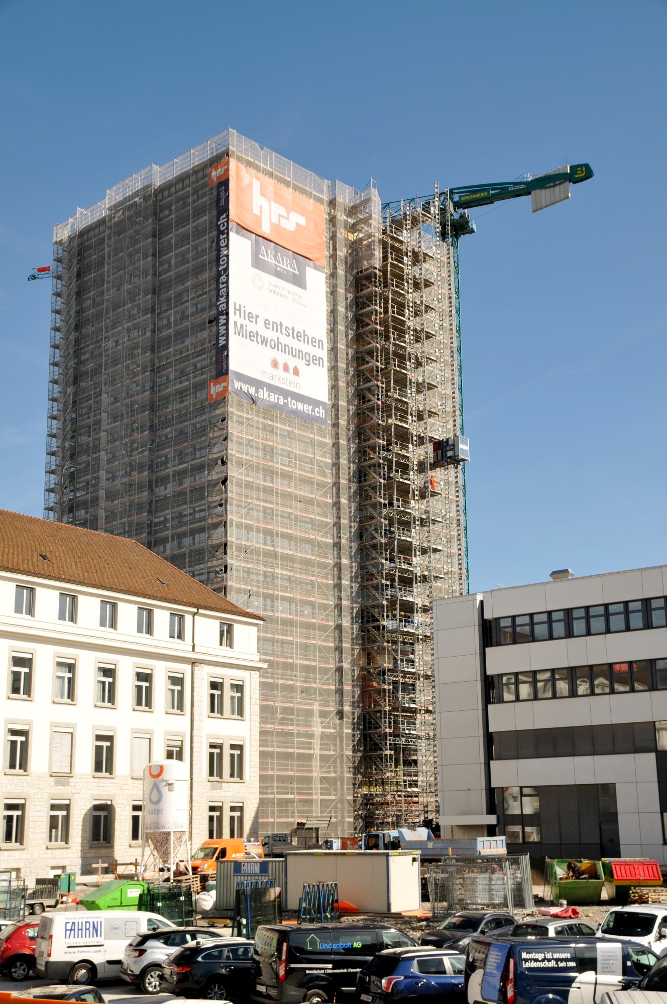 Akara Tower Baden, Bauregion AG 2023, Hochhaus