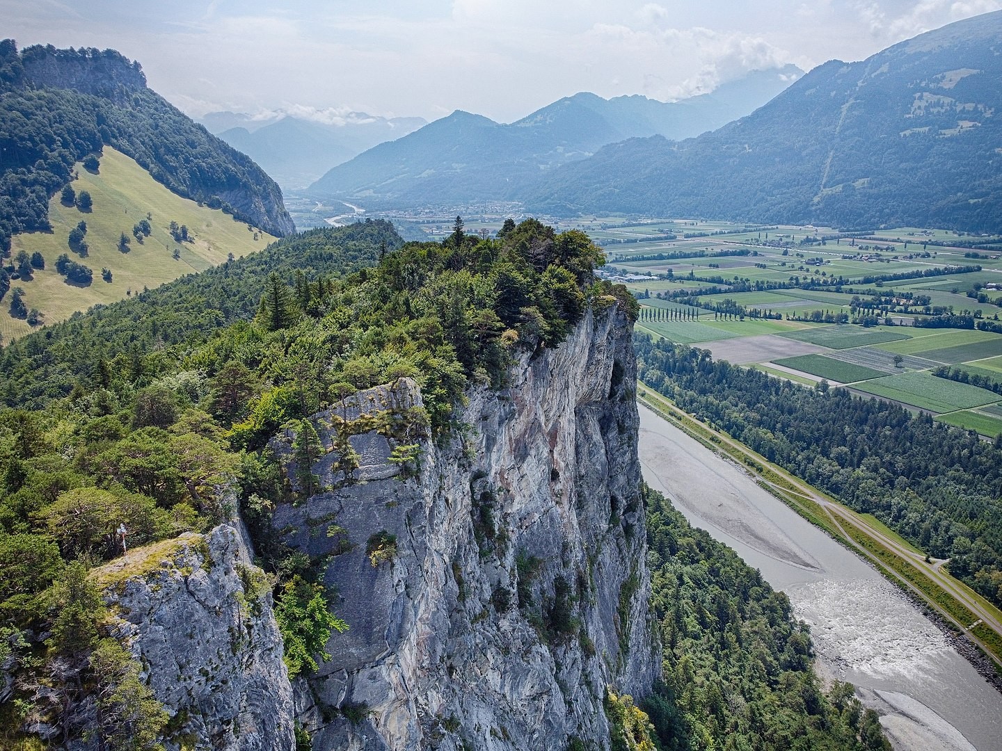 Ellhorn am Rhein bei Sargans