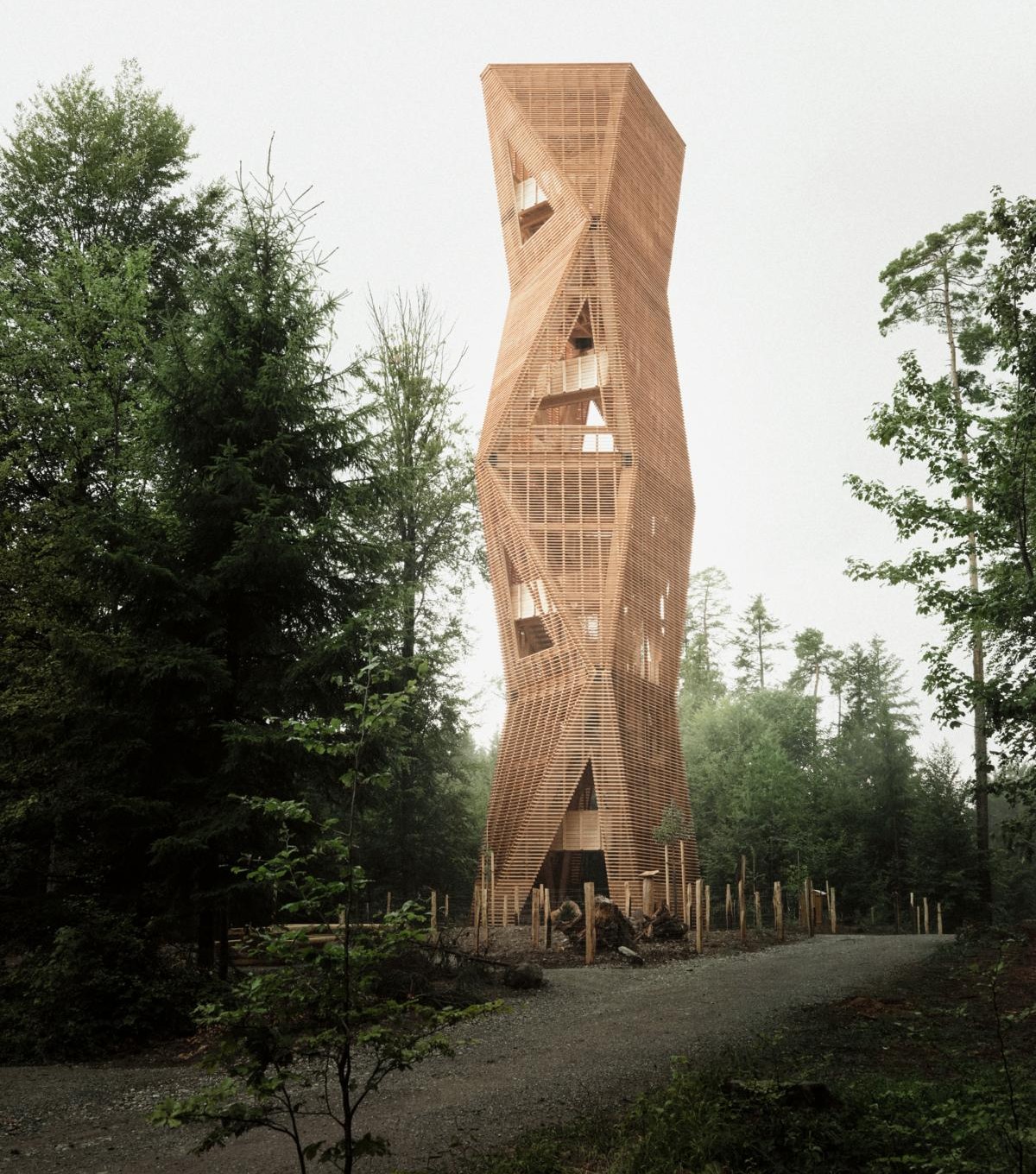 Aussichtsturm im Hardwald bei Dietlikon