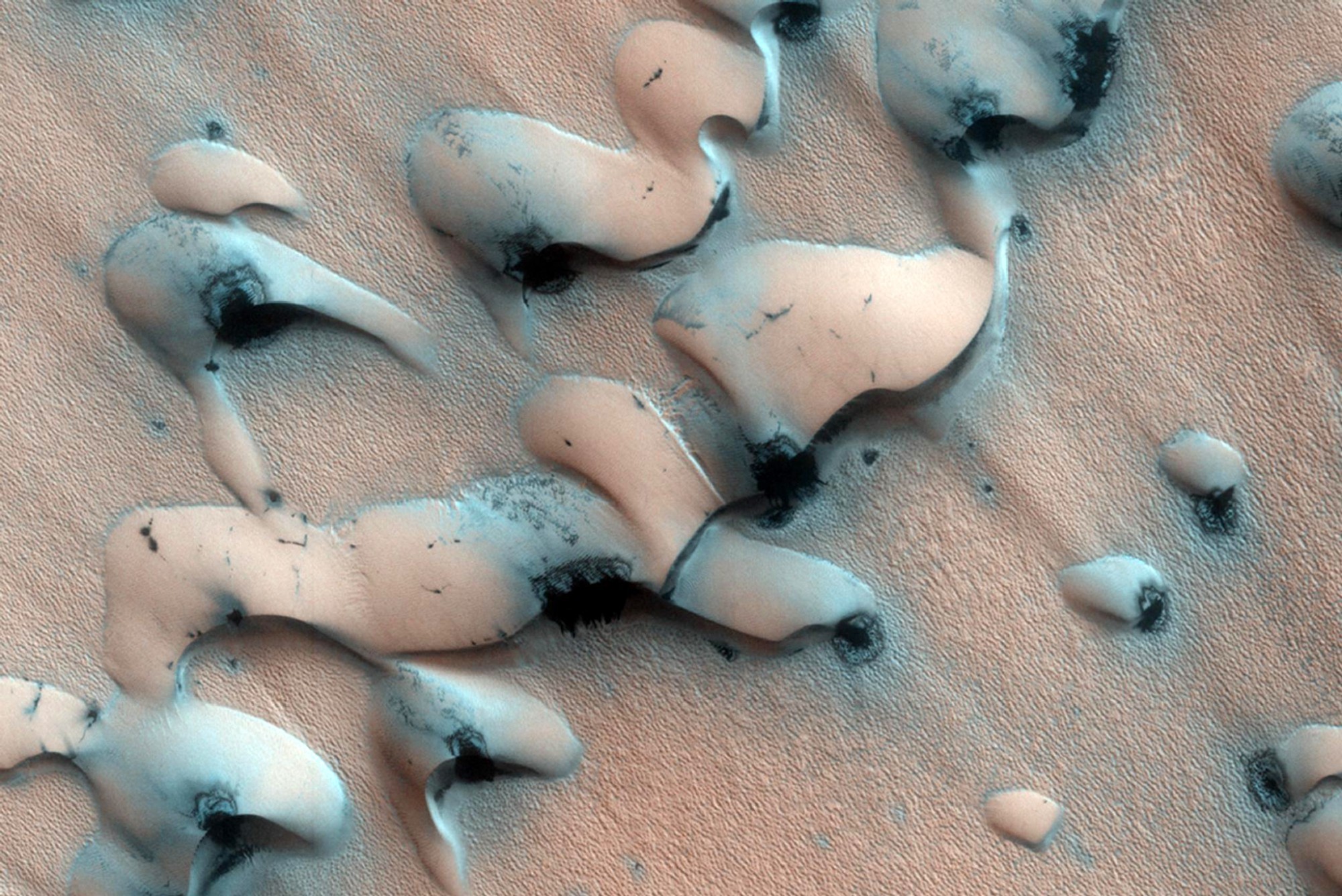 Spring on Mars