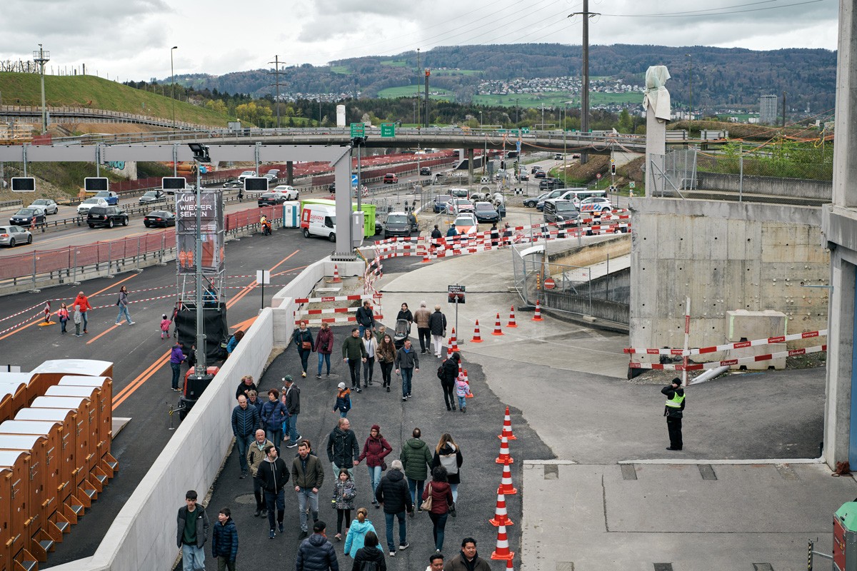 Tunnelfest dritte Grubriströhre Astra