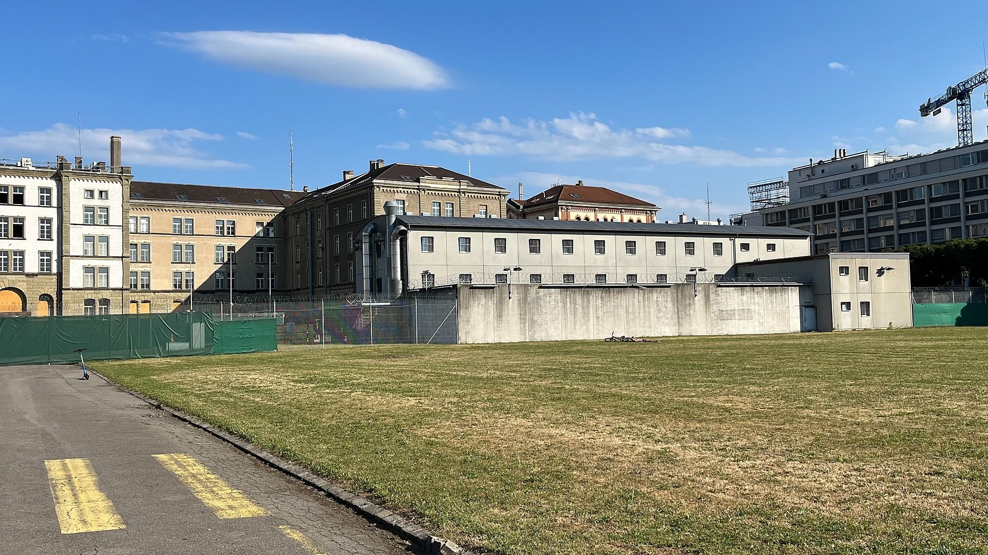 Provisorium Gefängnis Propog Kasernenareal Zürich