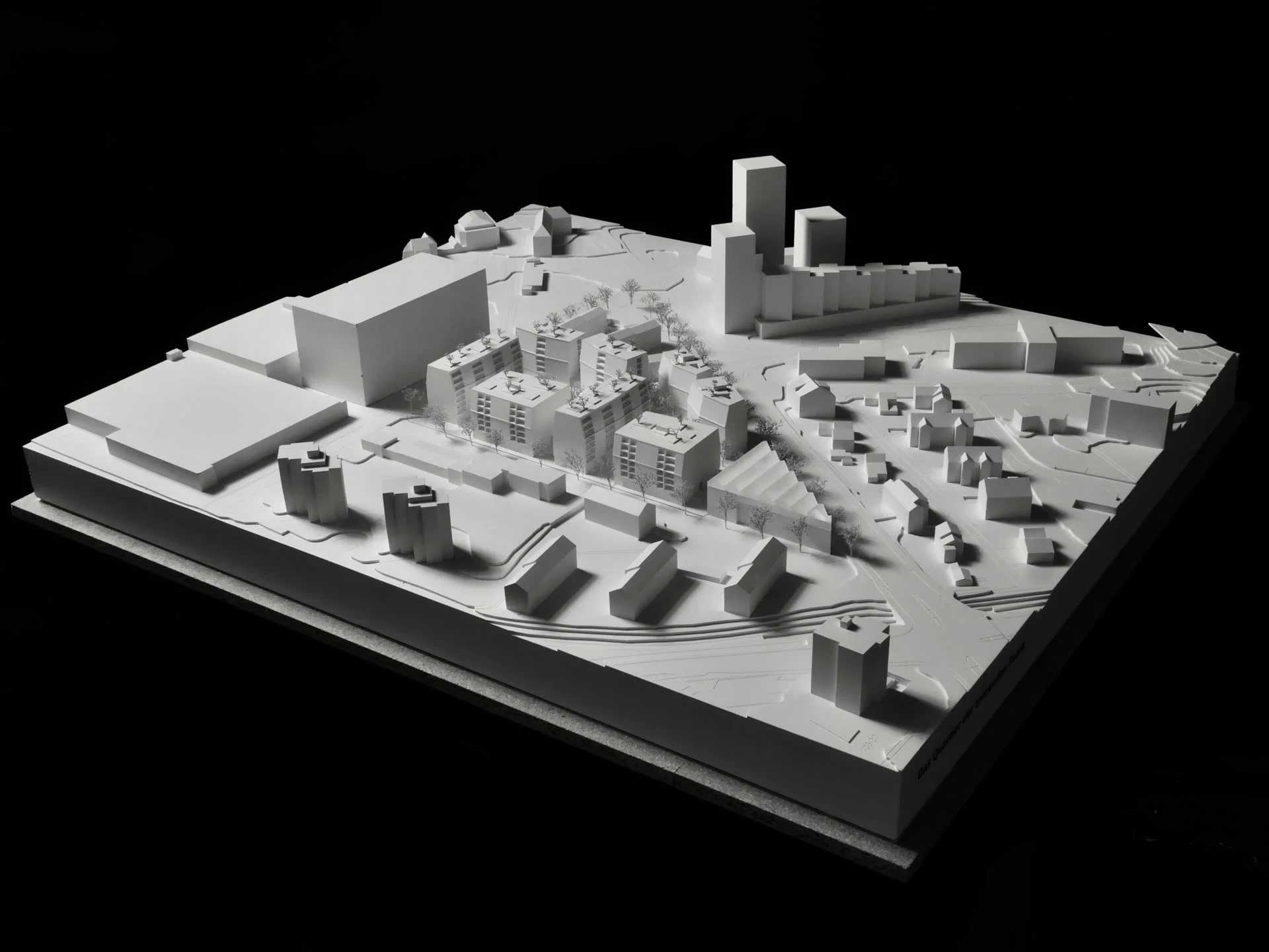 Visualisierung Wohnquartier Erni-Areal Wangen-Brüttisellen