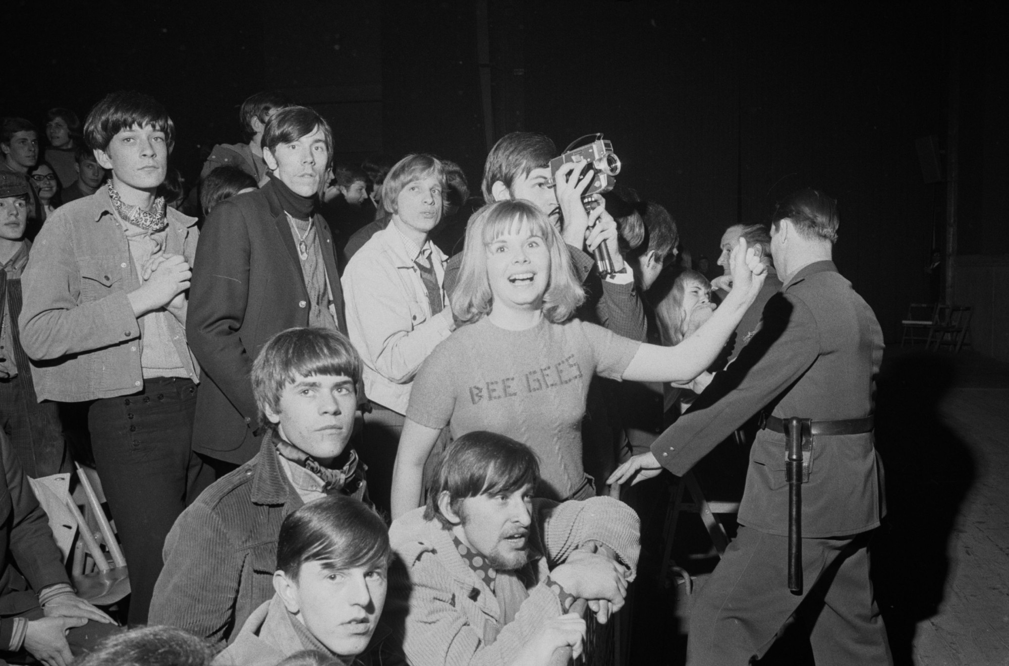 Konzert der Bee Gees im März 1968 in der Berner Festhalle